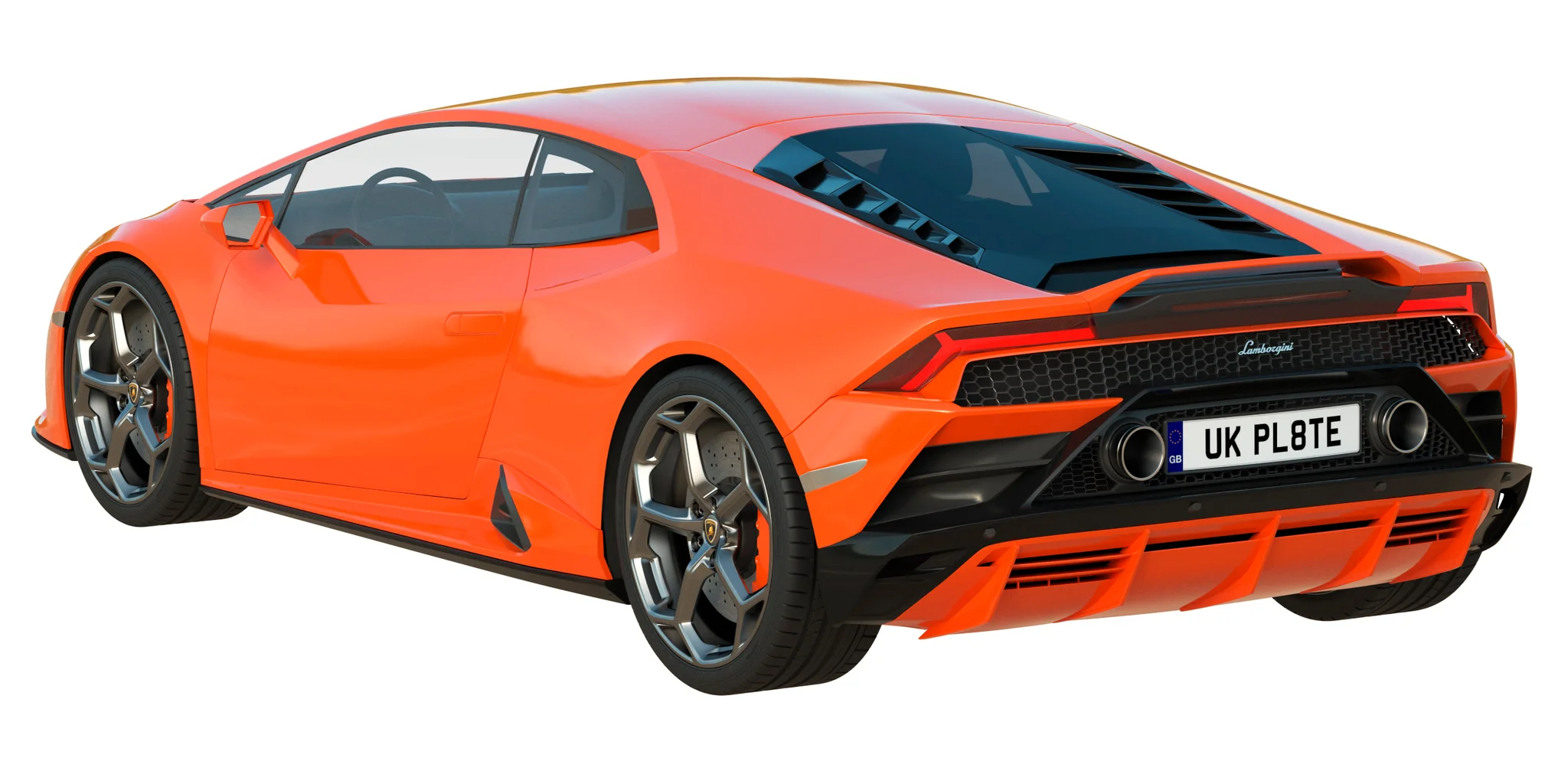 Lamborghini Huracan EVO, 3D model preview 33