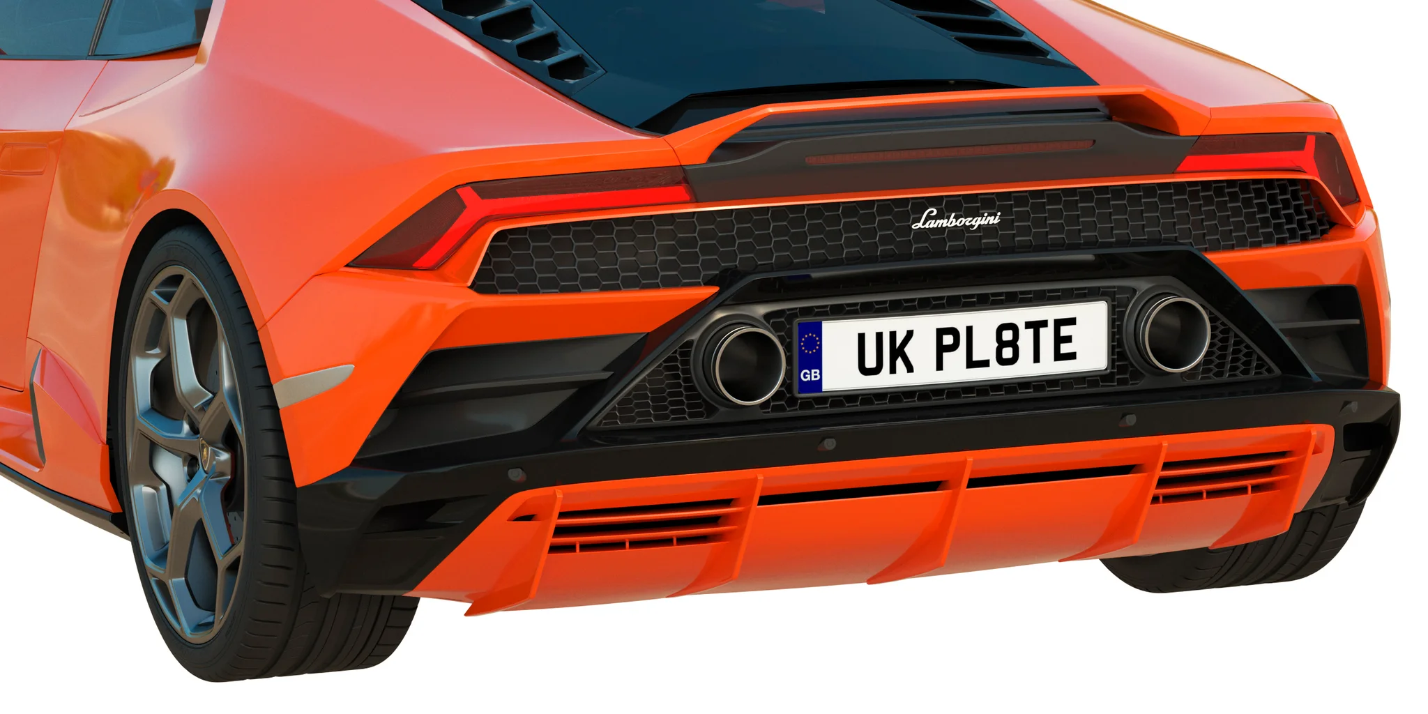 Lamborghini Huracan EVO, 3D model preview 34