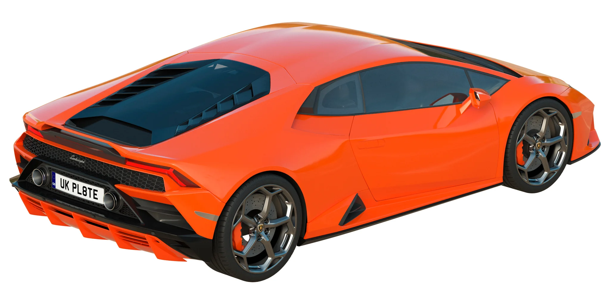 Lamborghini Huracan EVO, 3D model preview 38