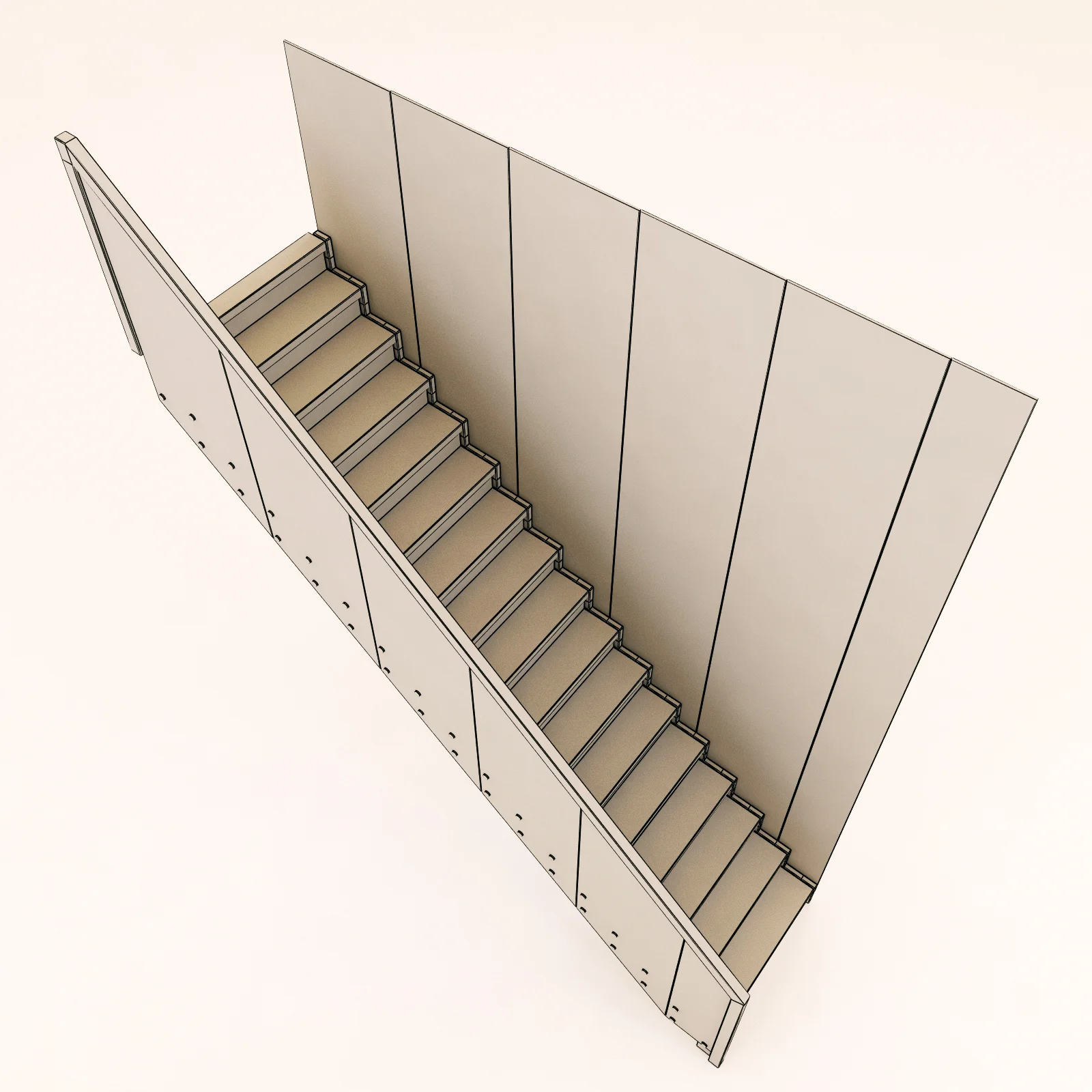 Stairs9 — 3D model preview 5