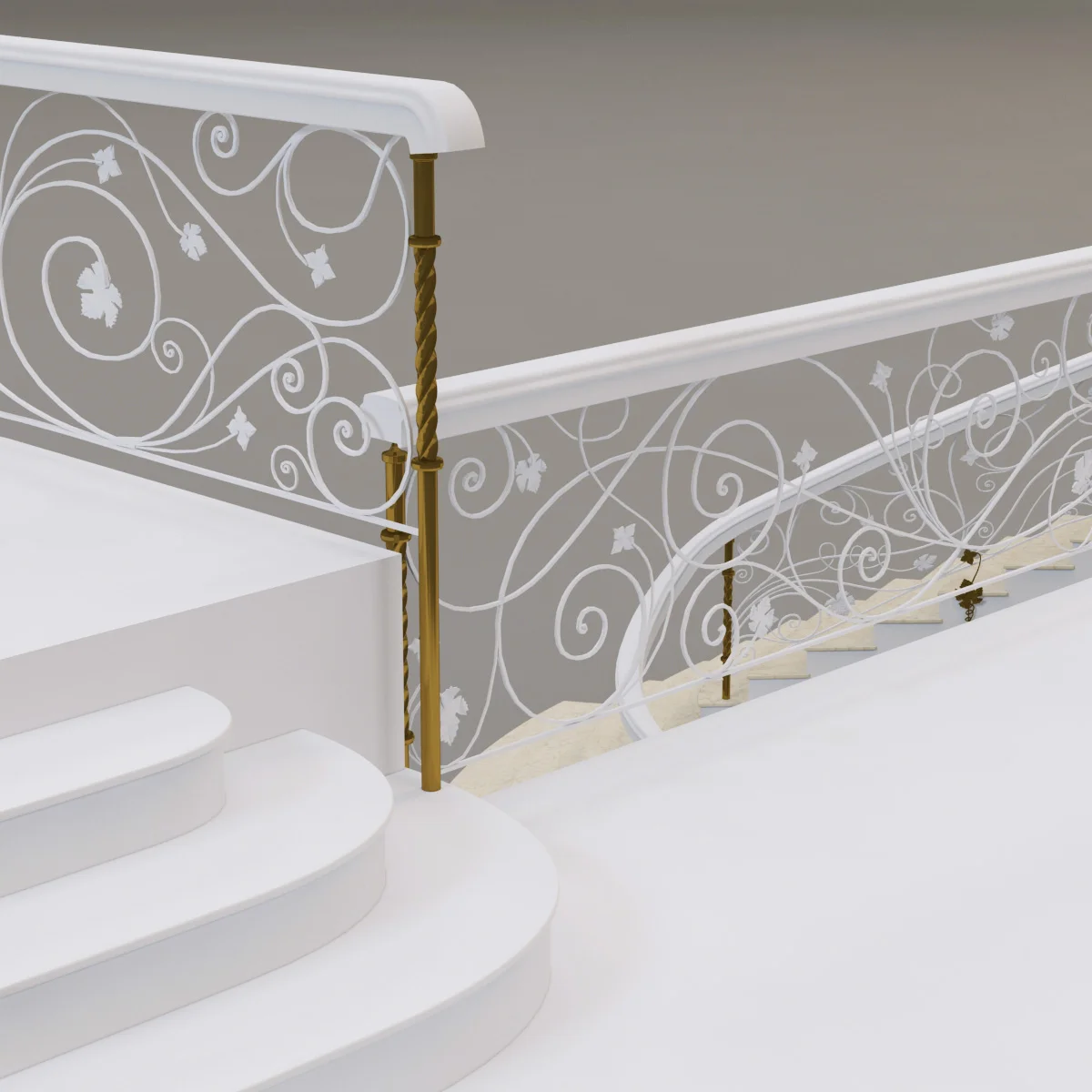 Stairs4 — 3D model preview 8