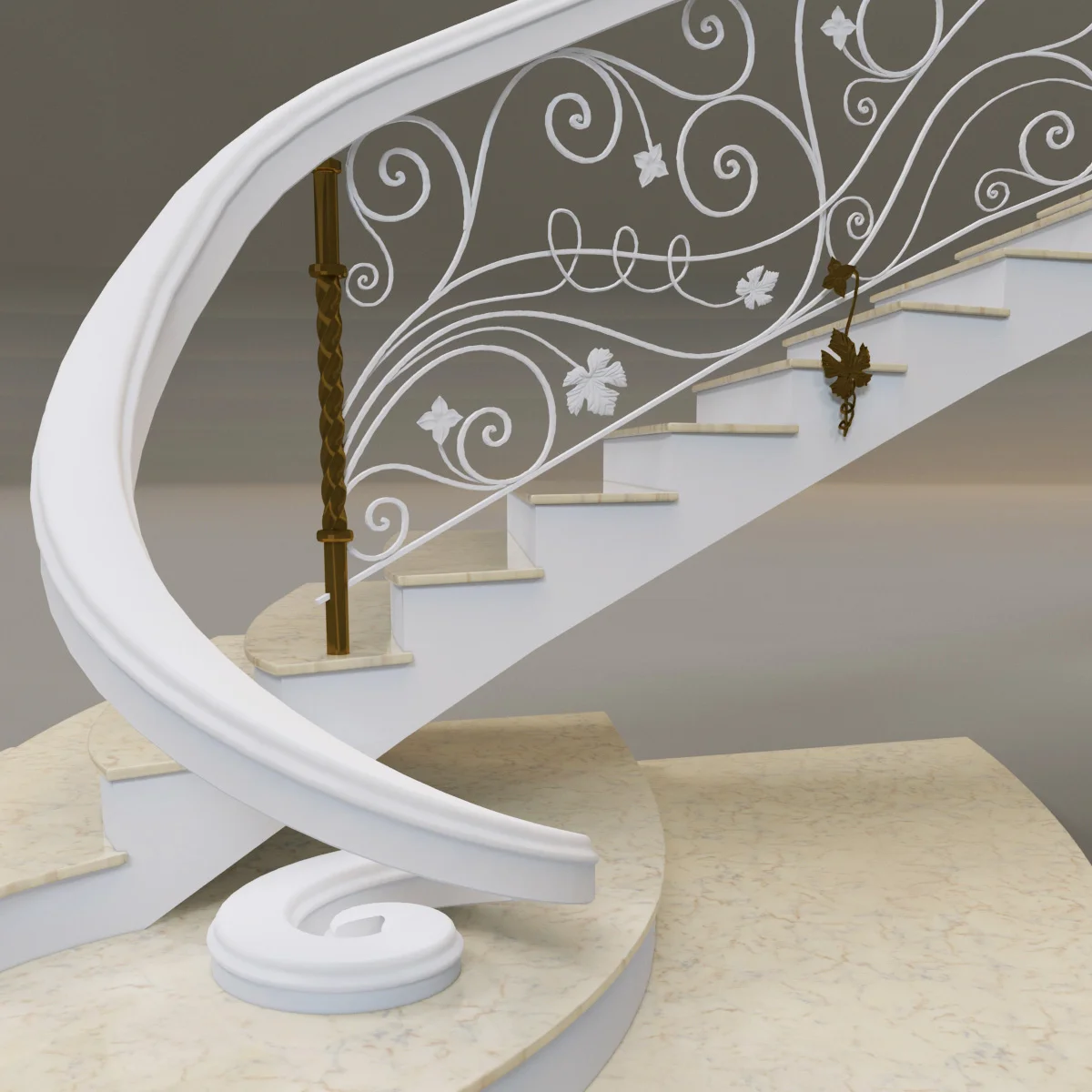 Stairs4 — 3D model preview 12