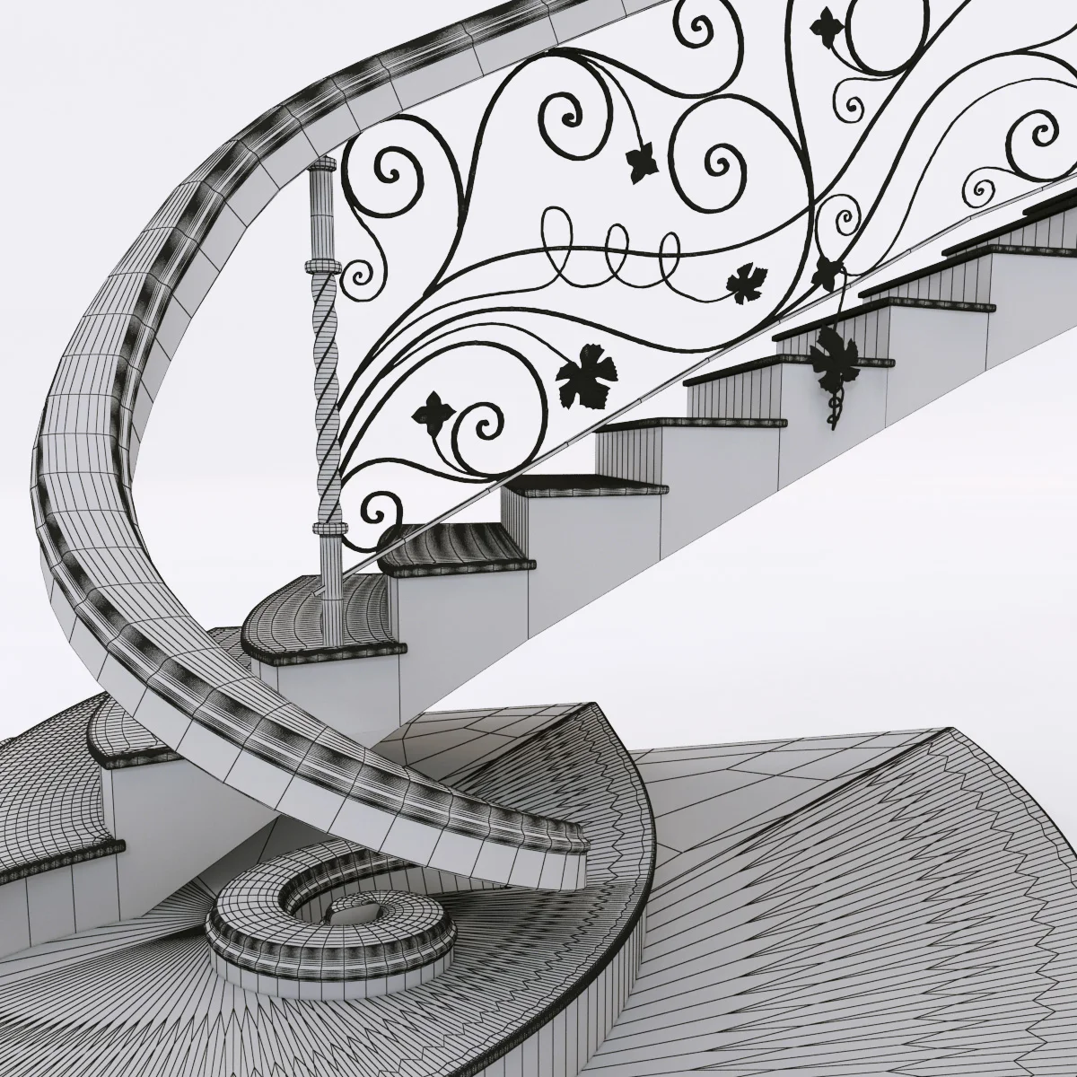 Stairs4 — 3D model preview 13