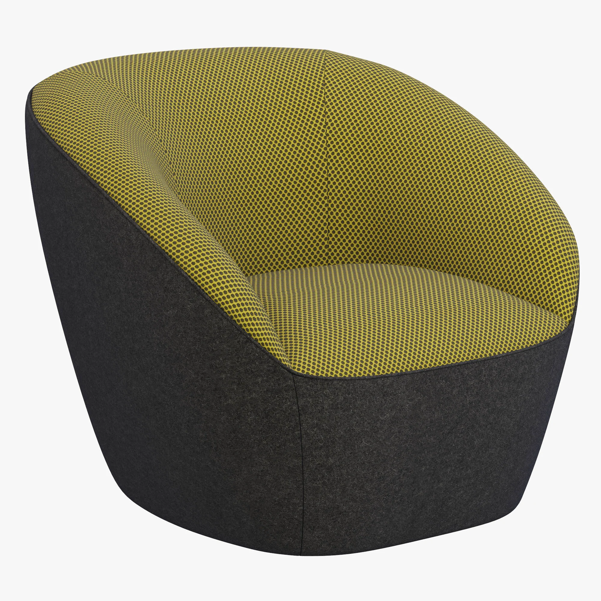 Roche Bobois Edito Armchair, 3D model preview 1