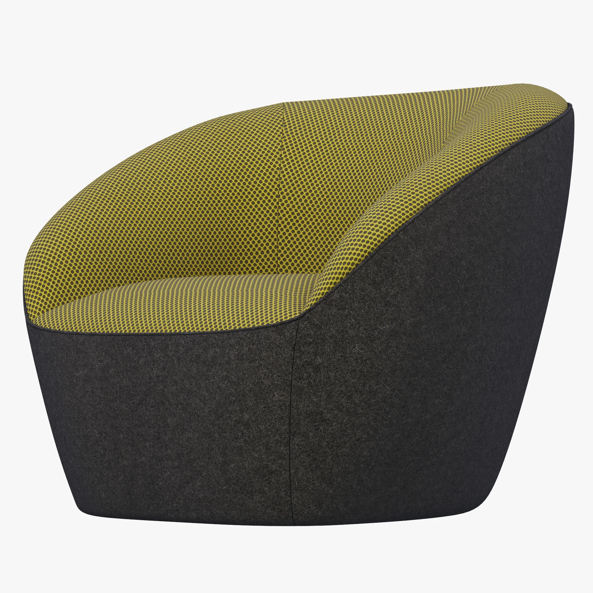 Roche Bobois Edito Armchair, 3D model preview 2