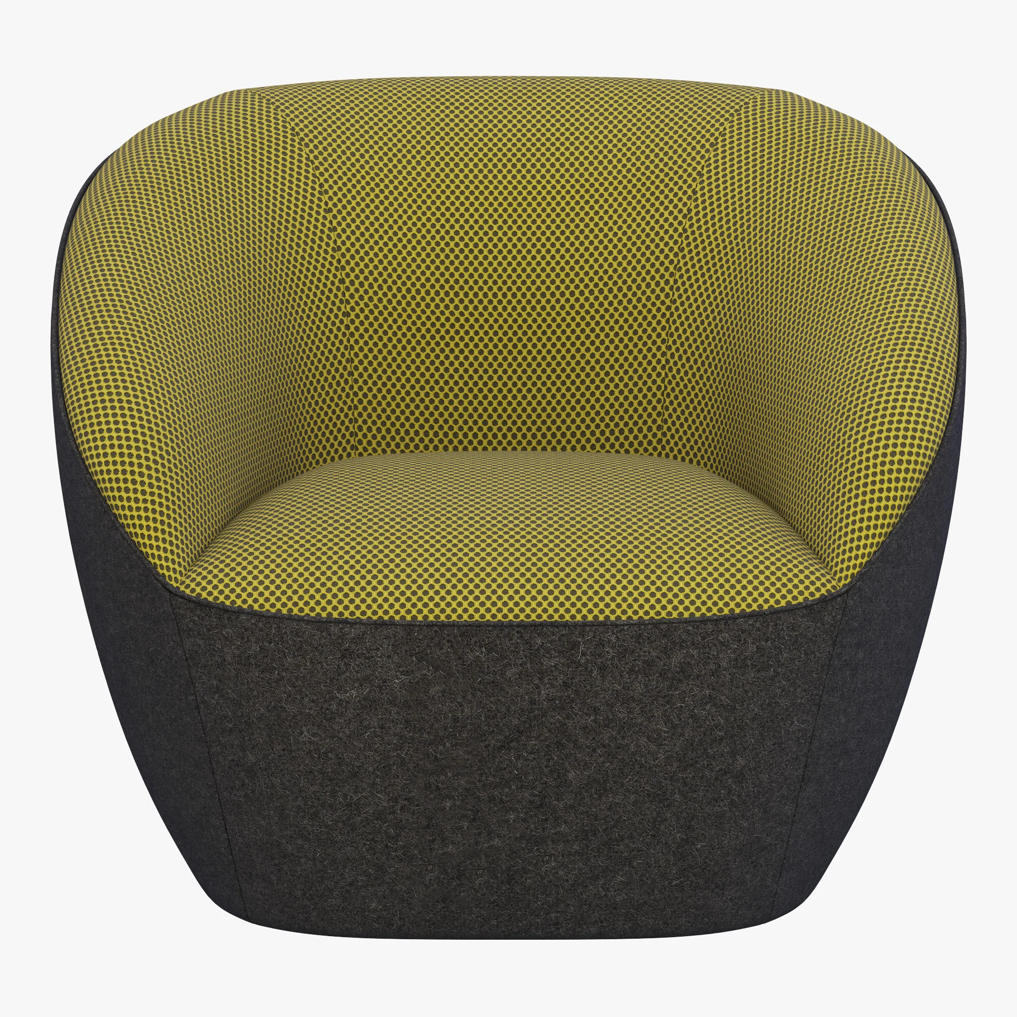 Roche Bobois Edito Armchair, 3D model preview 6