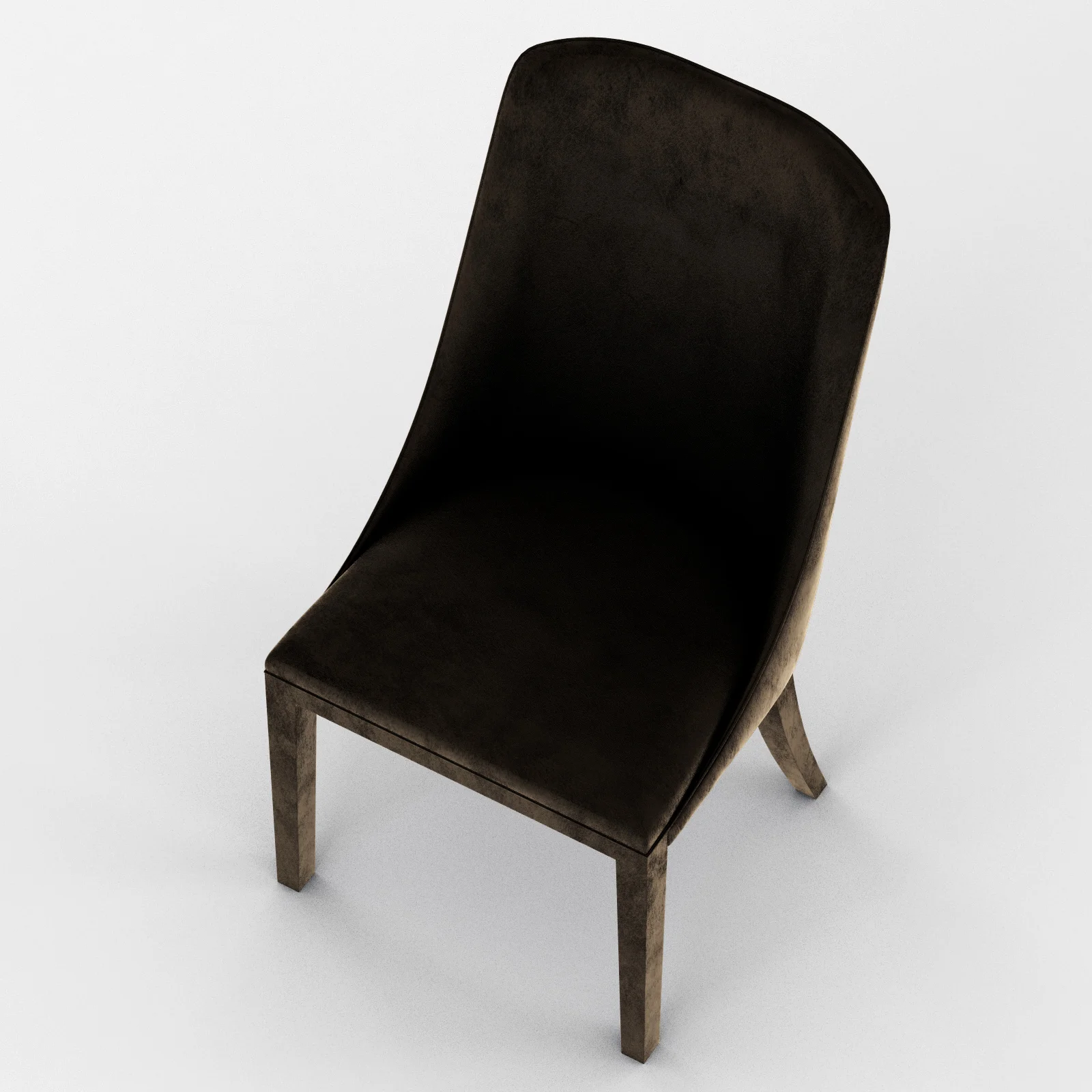Baxter Decor Chair, 3D model preview 9