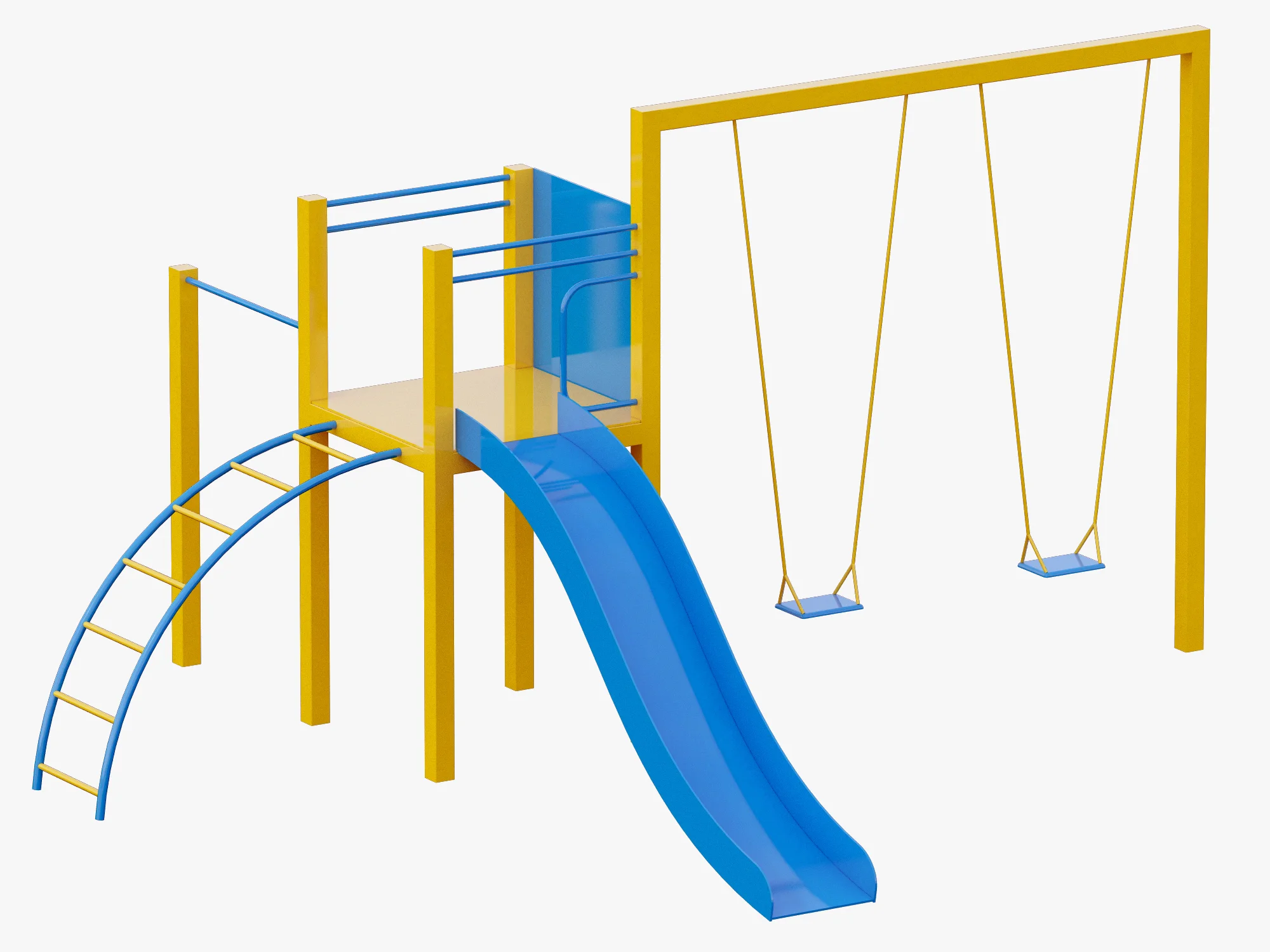 The Playground Equipment PACK — 3D model preview 7