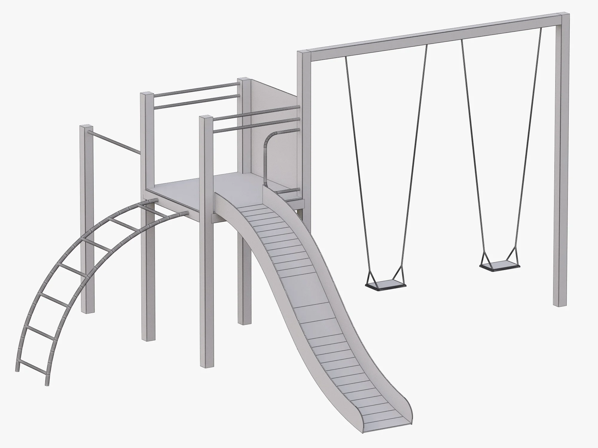 The Playground Equipment PACK — 3D model preview 10