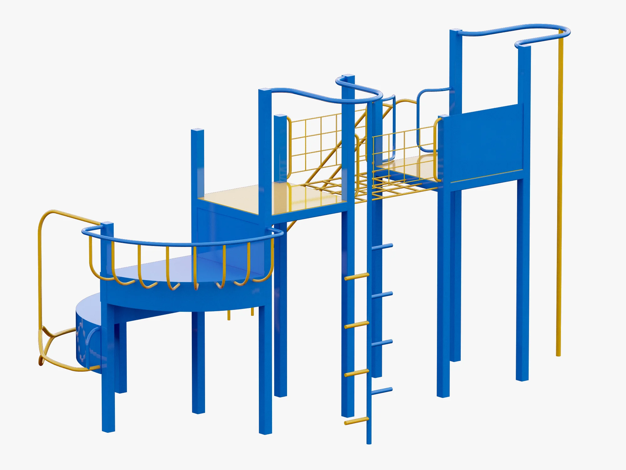 The Playground Equipment PACK — 3D model preview 33