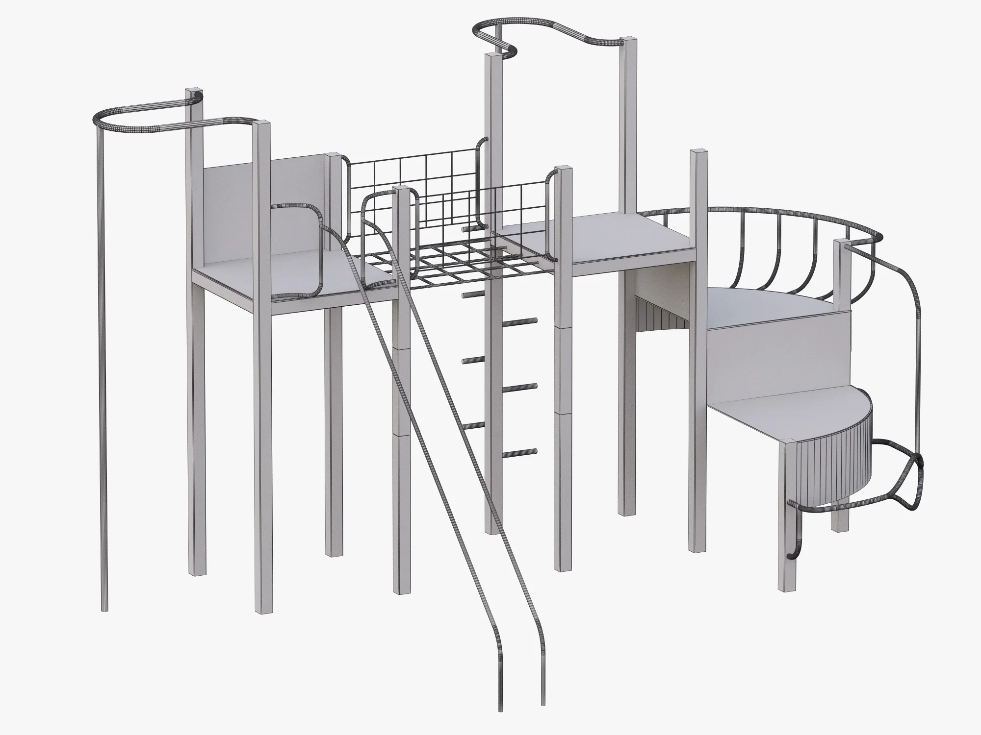 The Playground Equipment PACK — 3D model preview 35