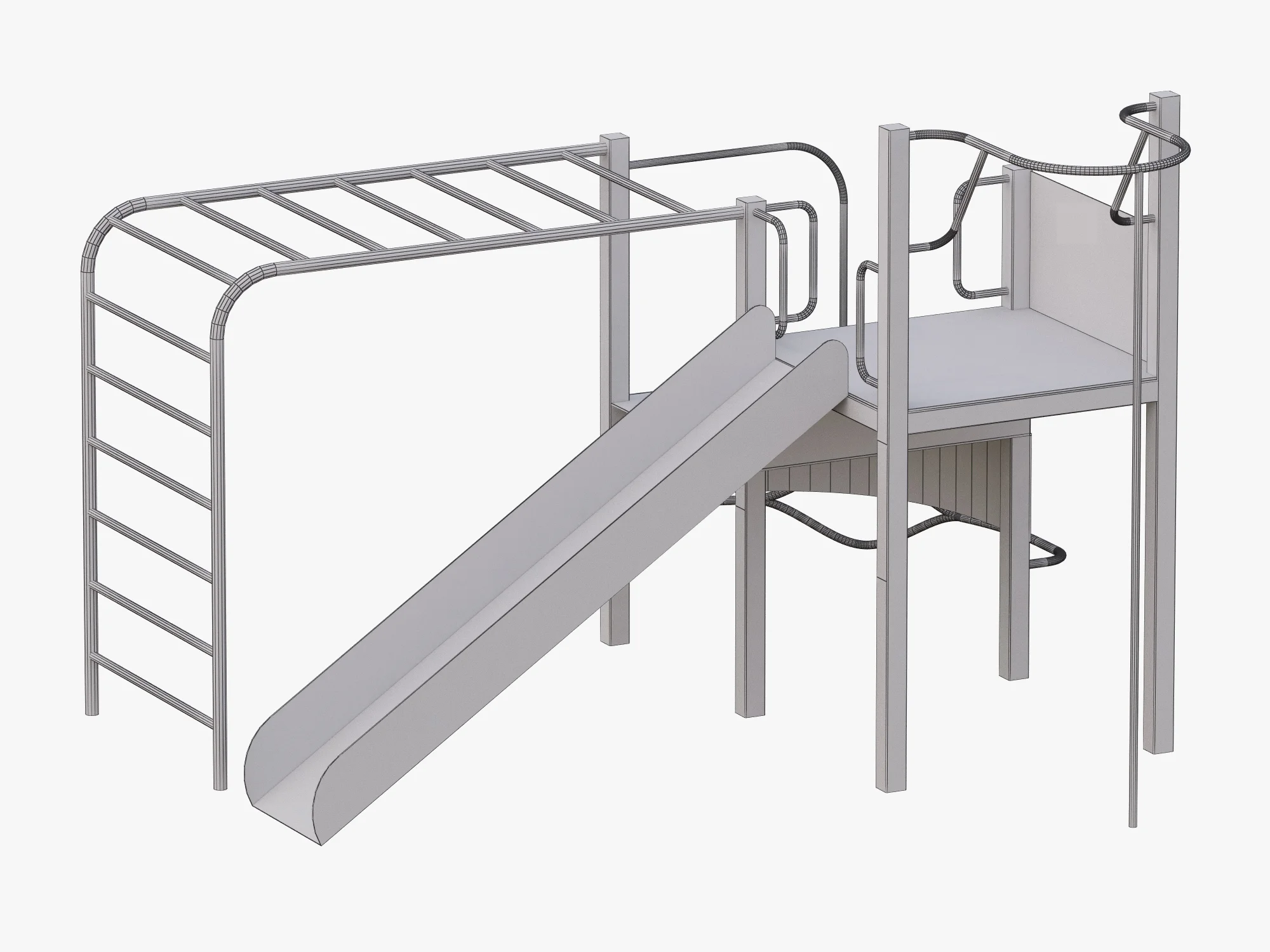 The Playground Equipment PACK — 3D model preview 39