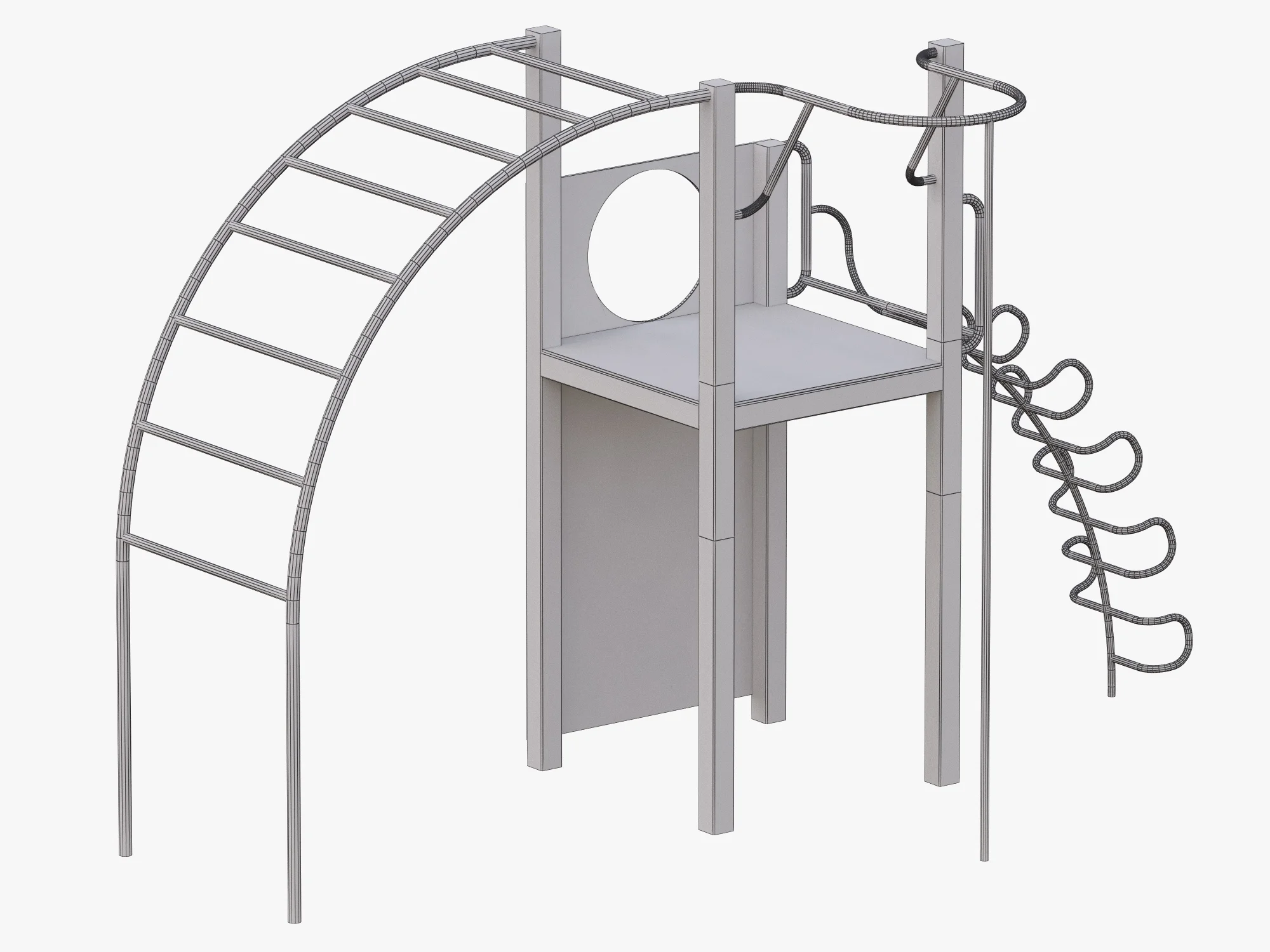 The Playground Equipment PACK — 3D model preview 43