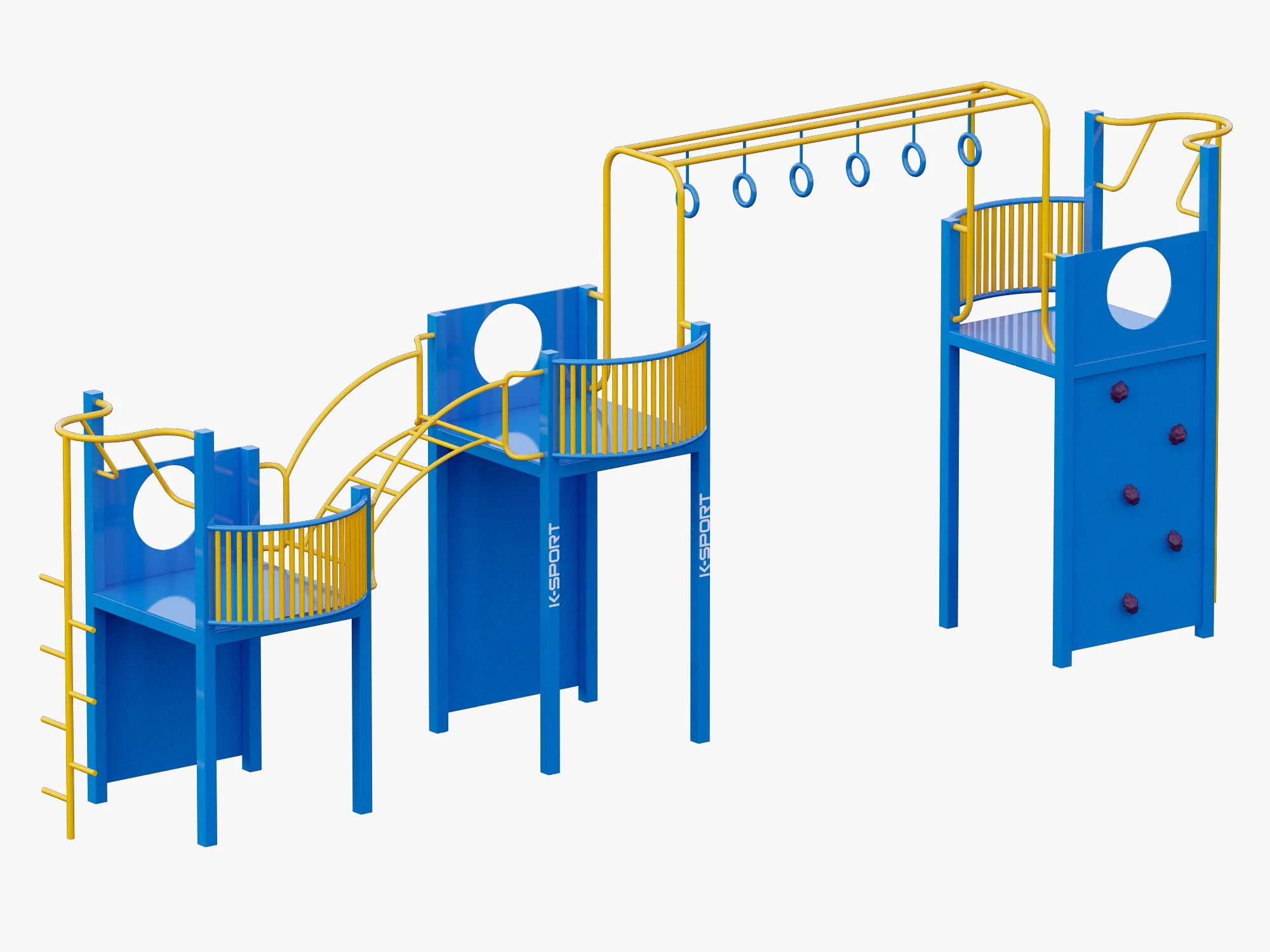 The Playground Equipment PACK — 3D model preview 44