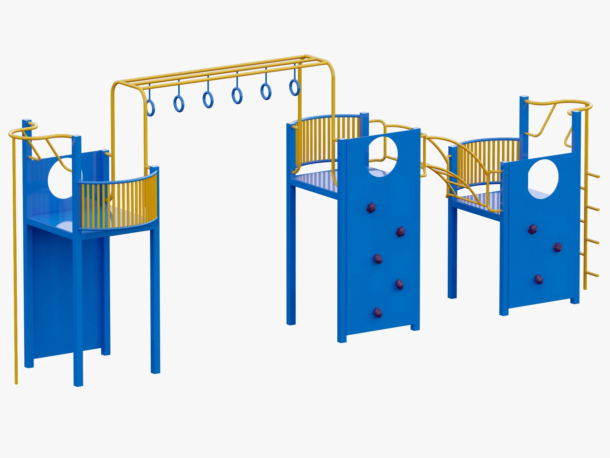 The Playground Equipment PACK — 3D model preview 45
