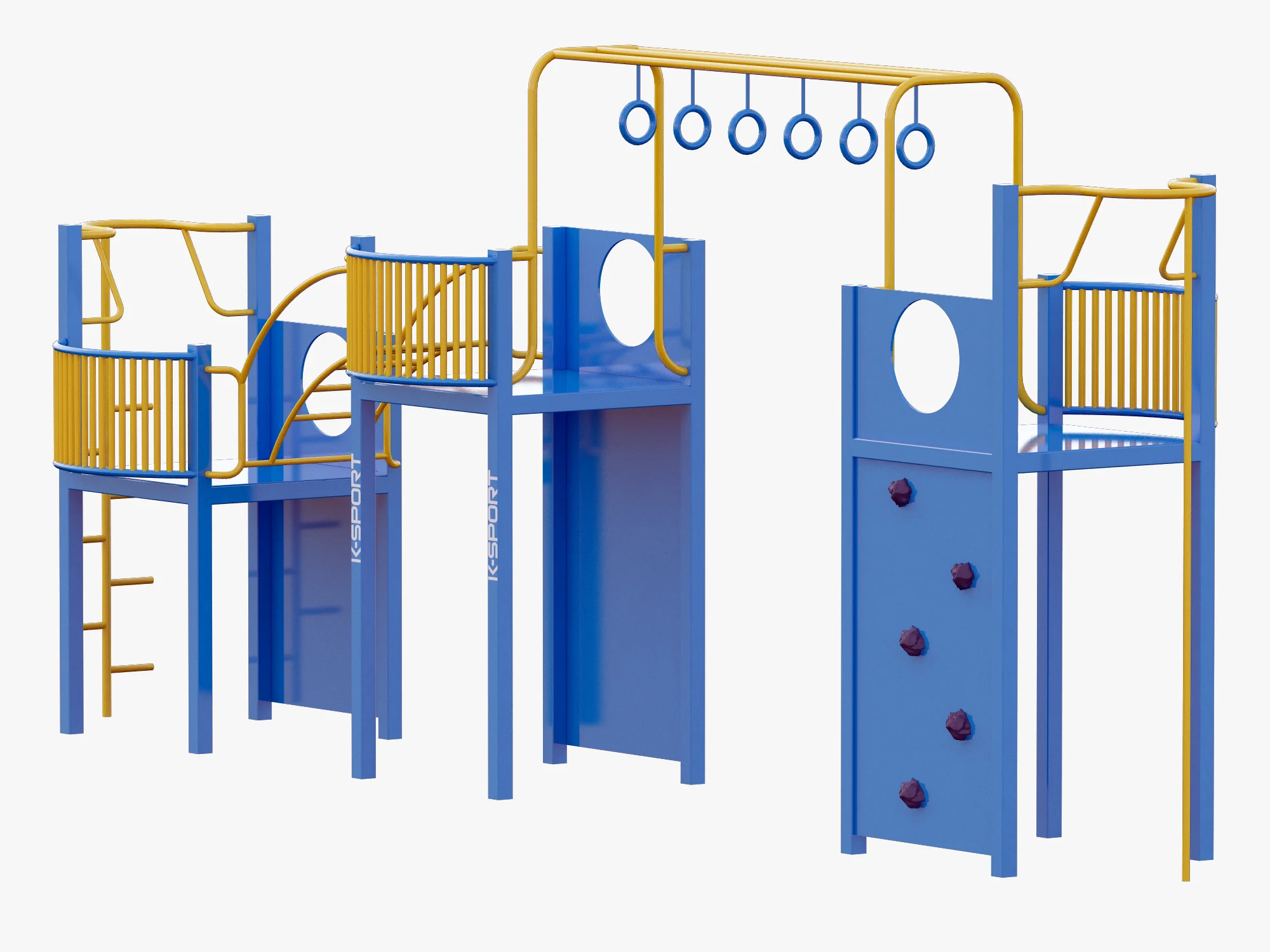 The Playground Equipment PACK — 3D model preview 46