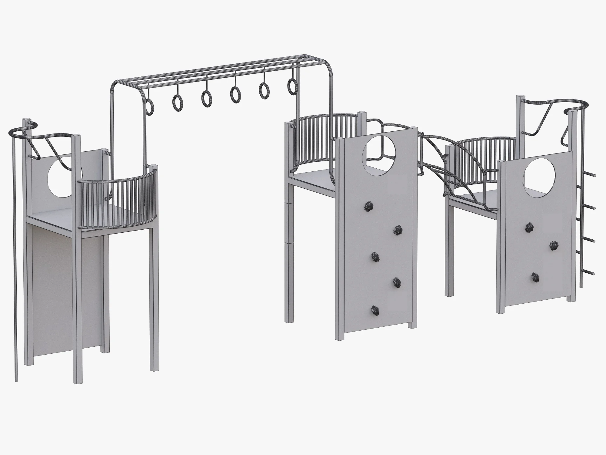 The Playground Equipment PACK — 3D model preview 47