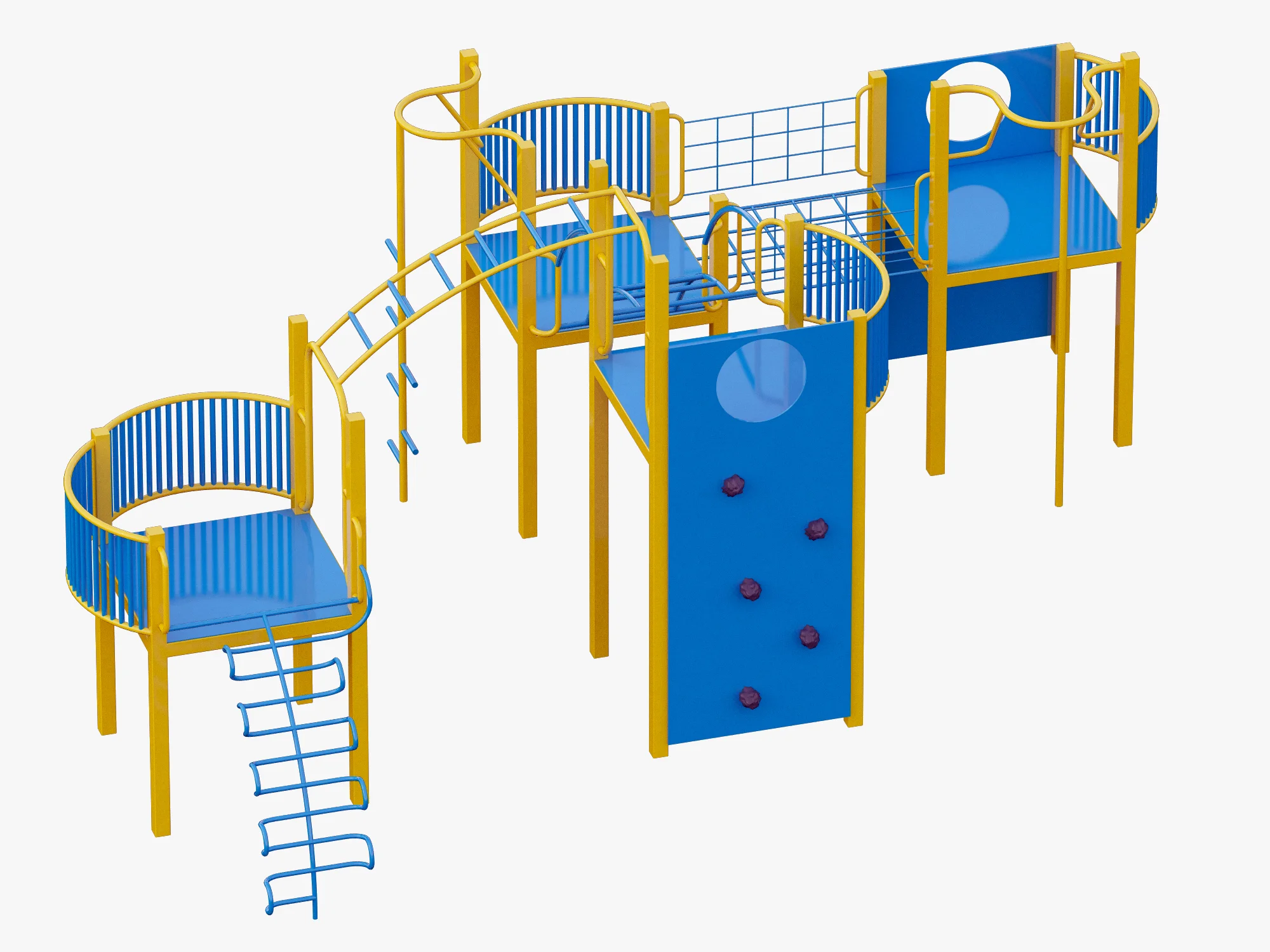 The Playground Equipment PACK — 3D model preview 52
