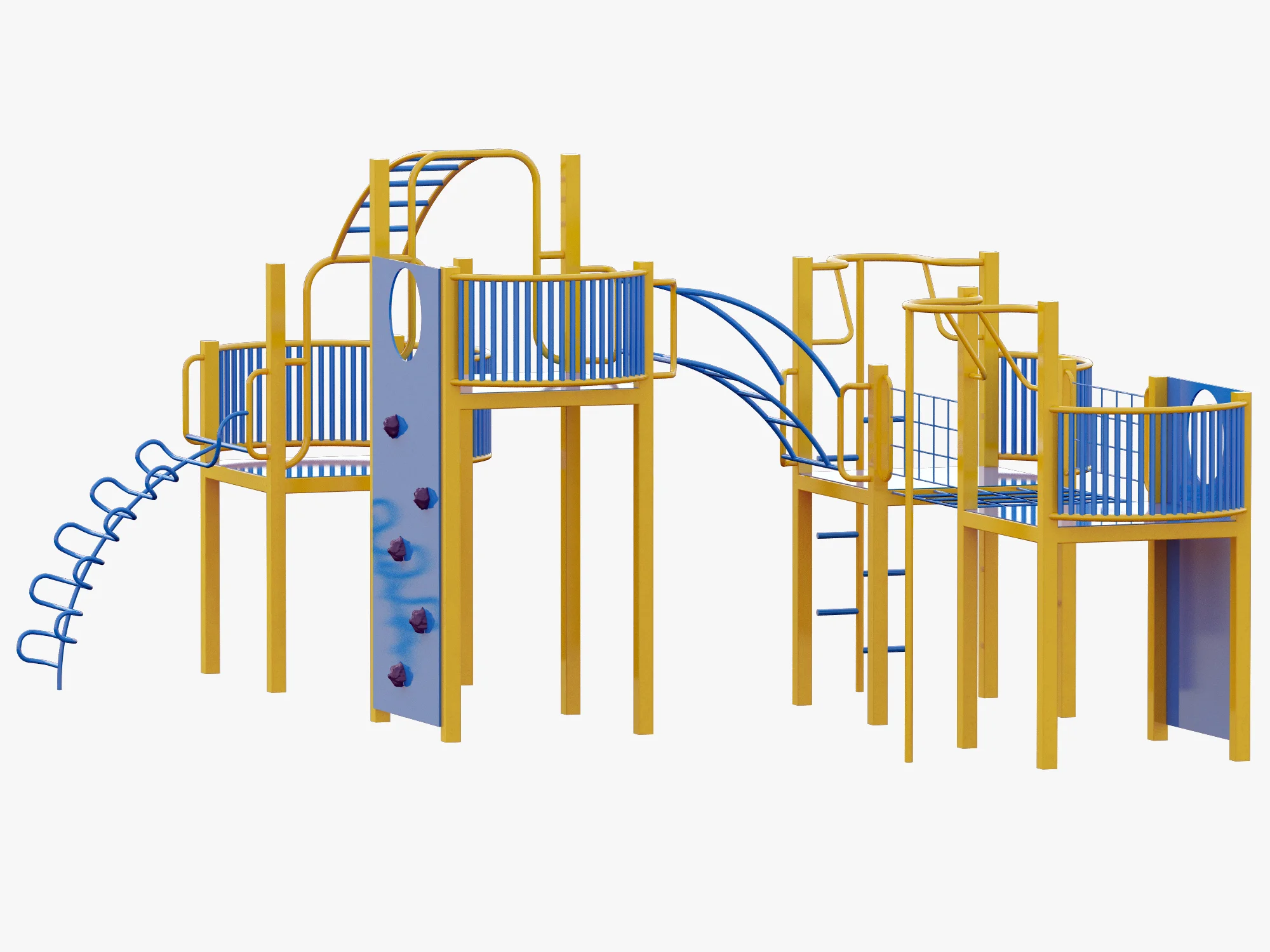 The Playground Equipment PACK — 3D model preview 54