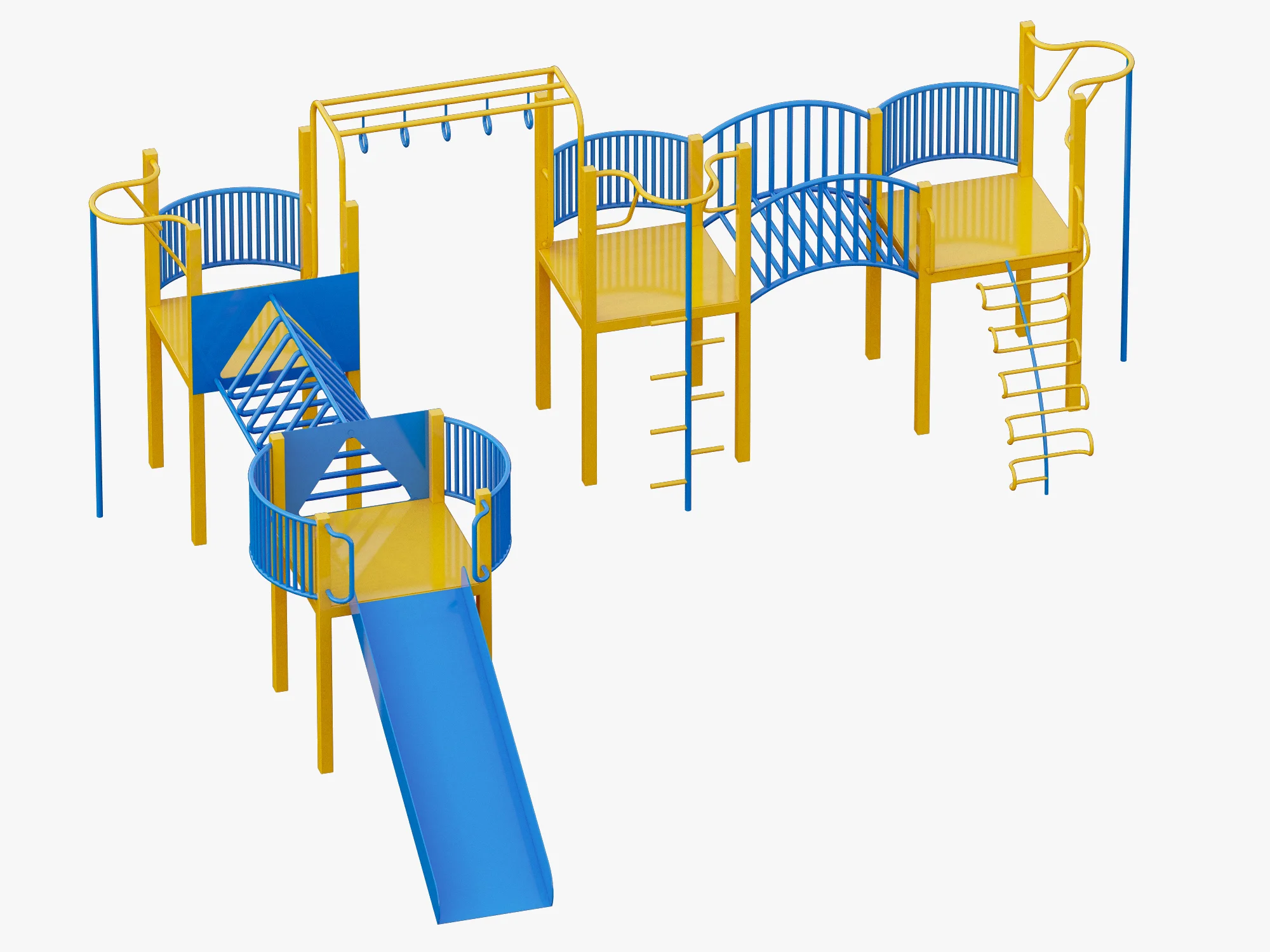 The Playground Equipment PACK — 3D model preview 56