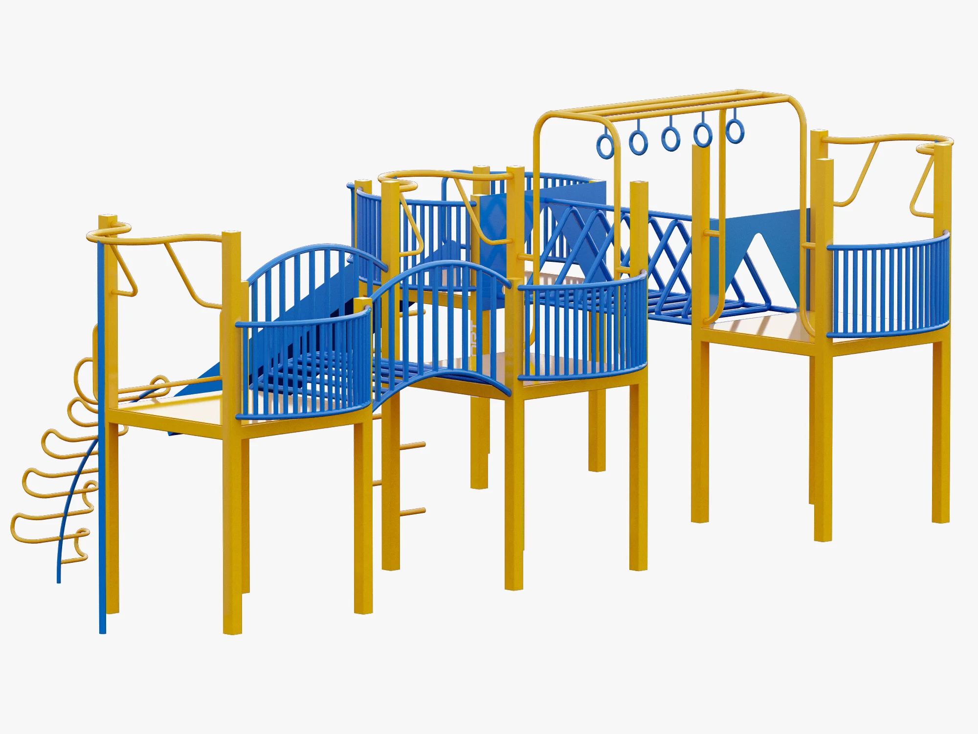 The Playground Equipment PACK — 3D model preview 57