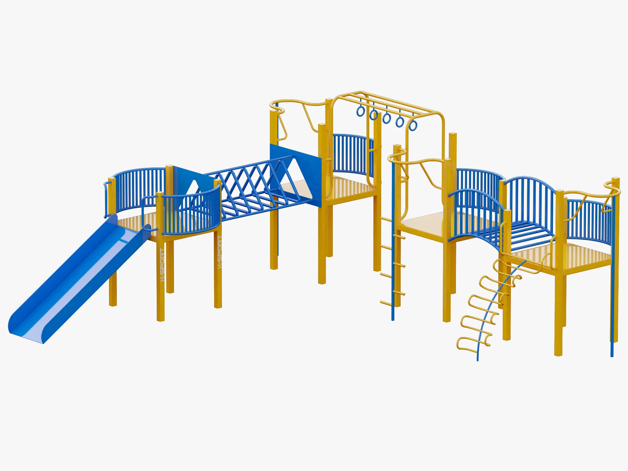 The Playground Equipment PACK — 3D model preview 58