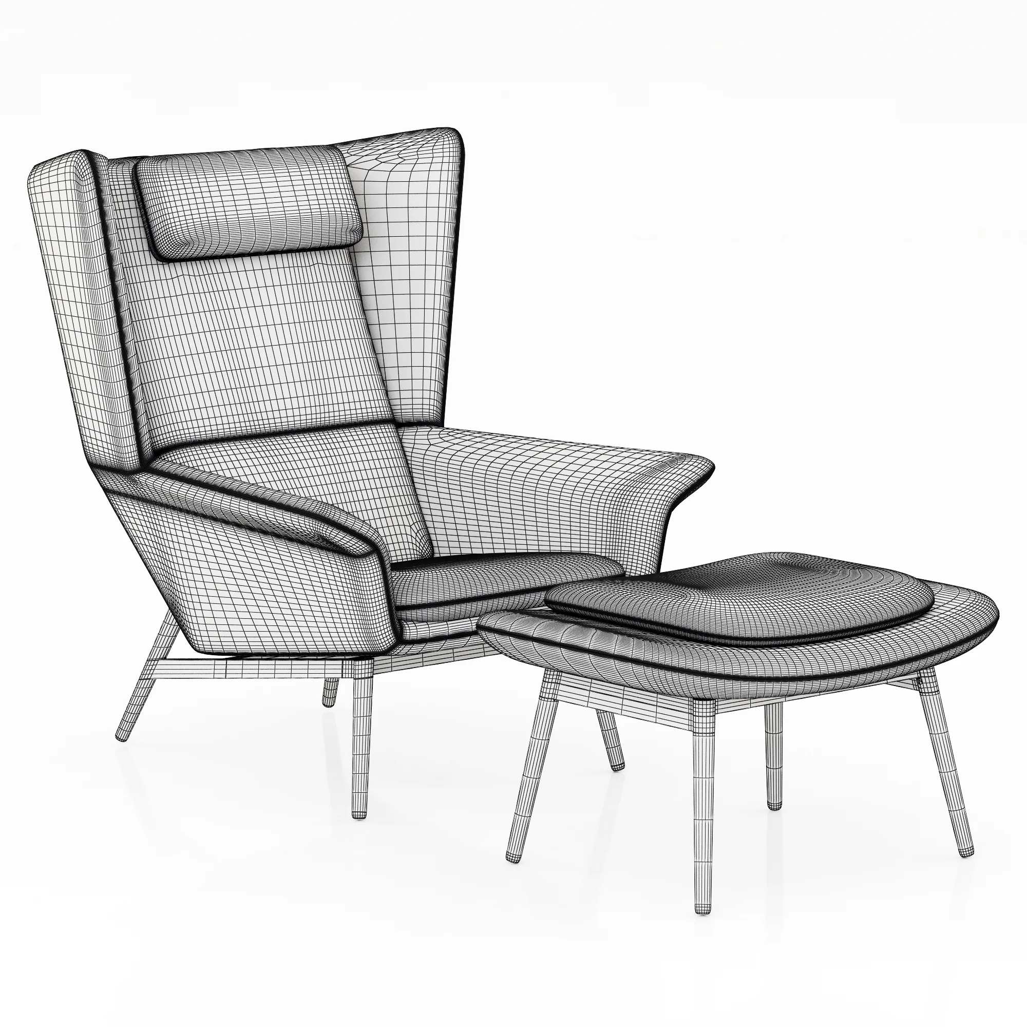 BoConcept Hamilton — 3D model preview 3
