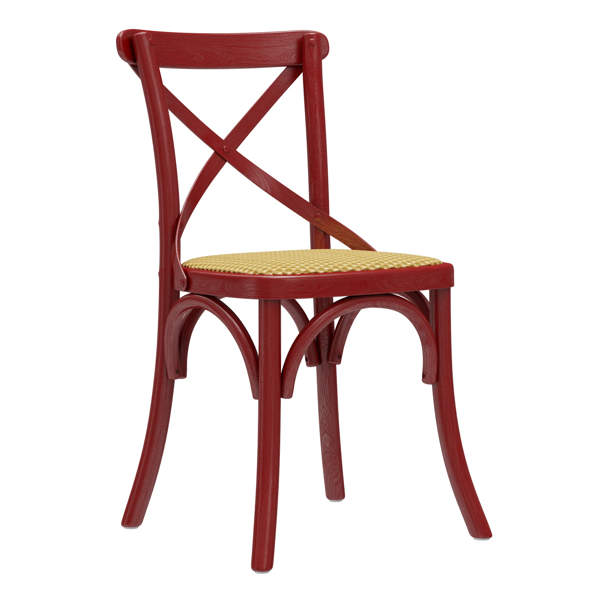 Home Concept Silvie Chair Rouge — 3D model preview 1