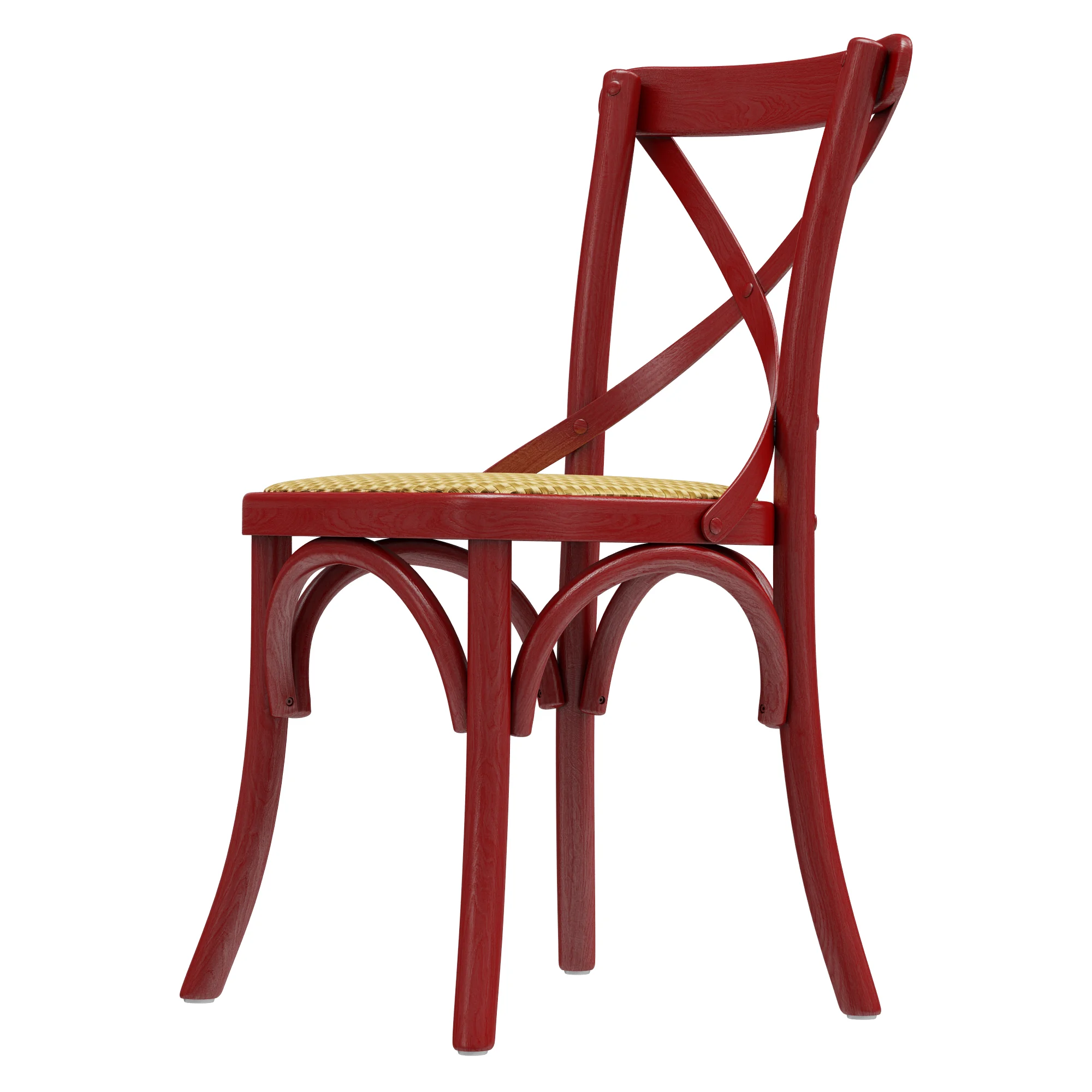 Home Concept Silvie Chair Rouge — 3D model preview 5