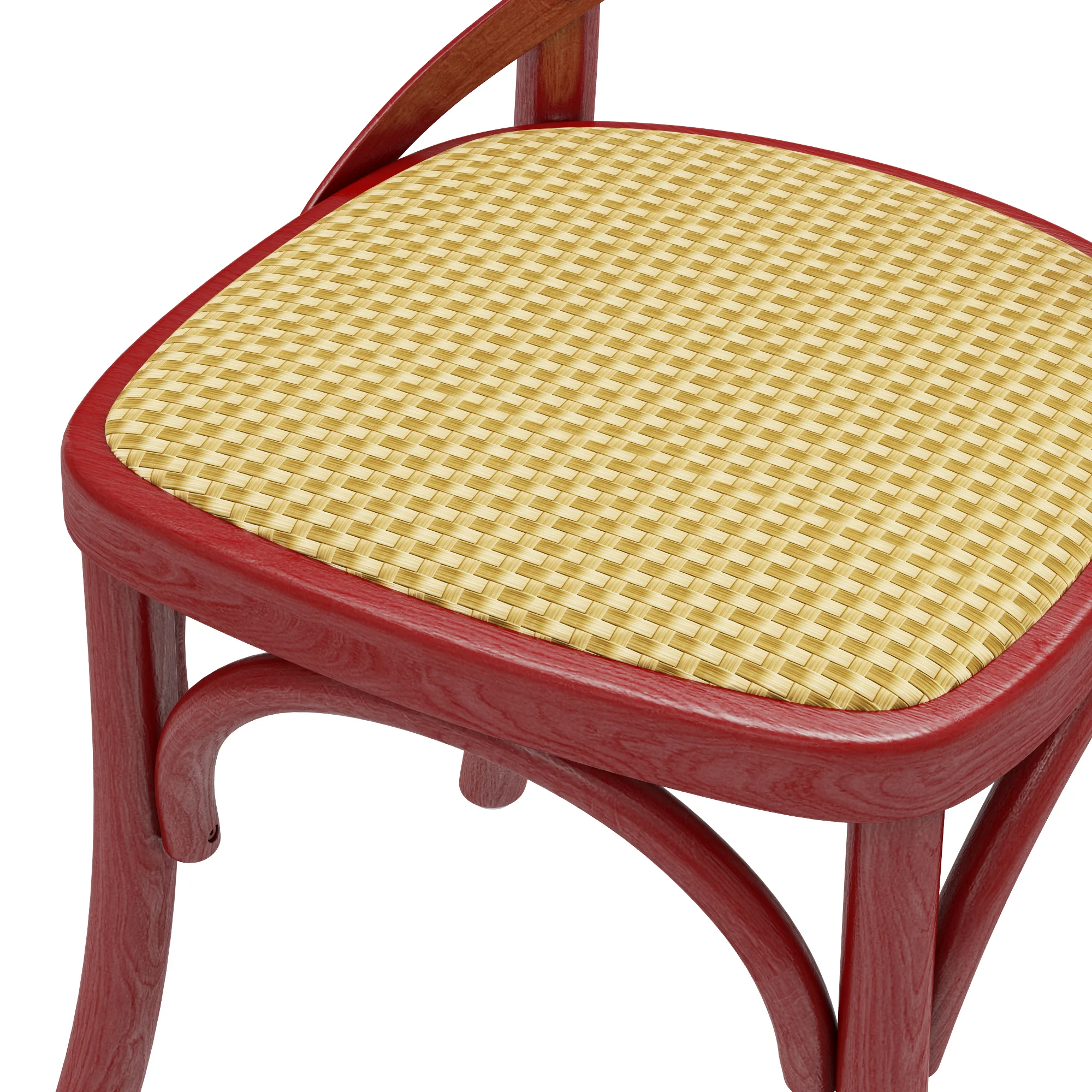 Home Concept Silvie Chair Rouge — 3D model preview 11