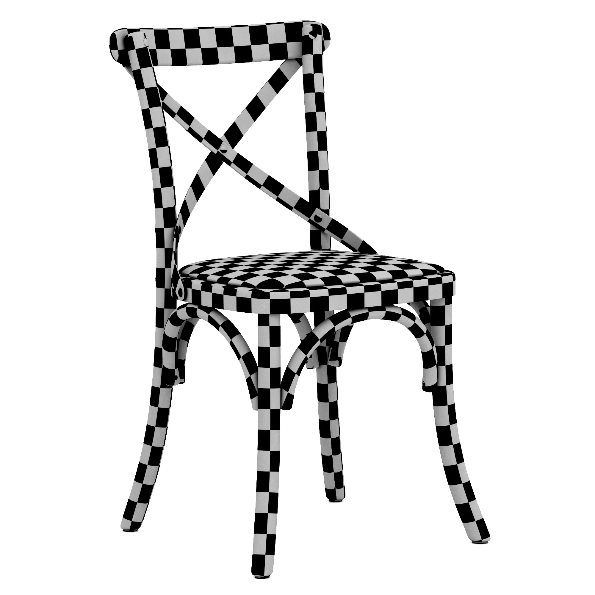 Home Concept Silvie Chair Rouge — 3D model preview 15