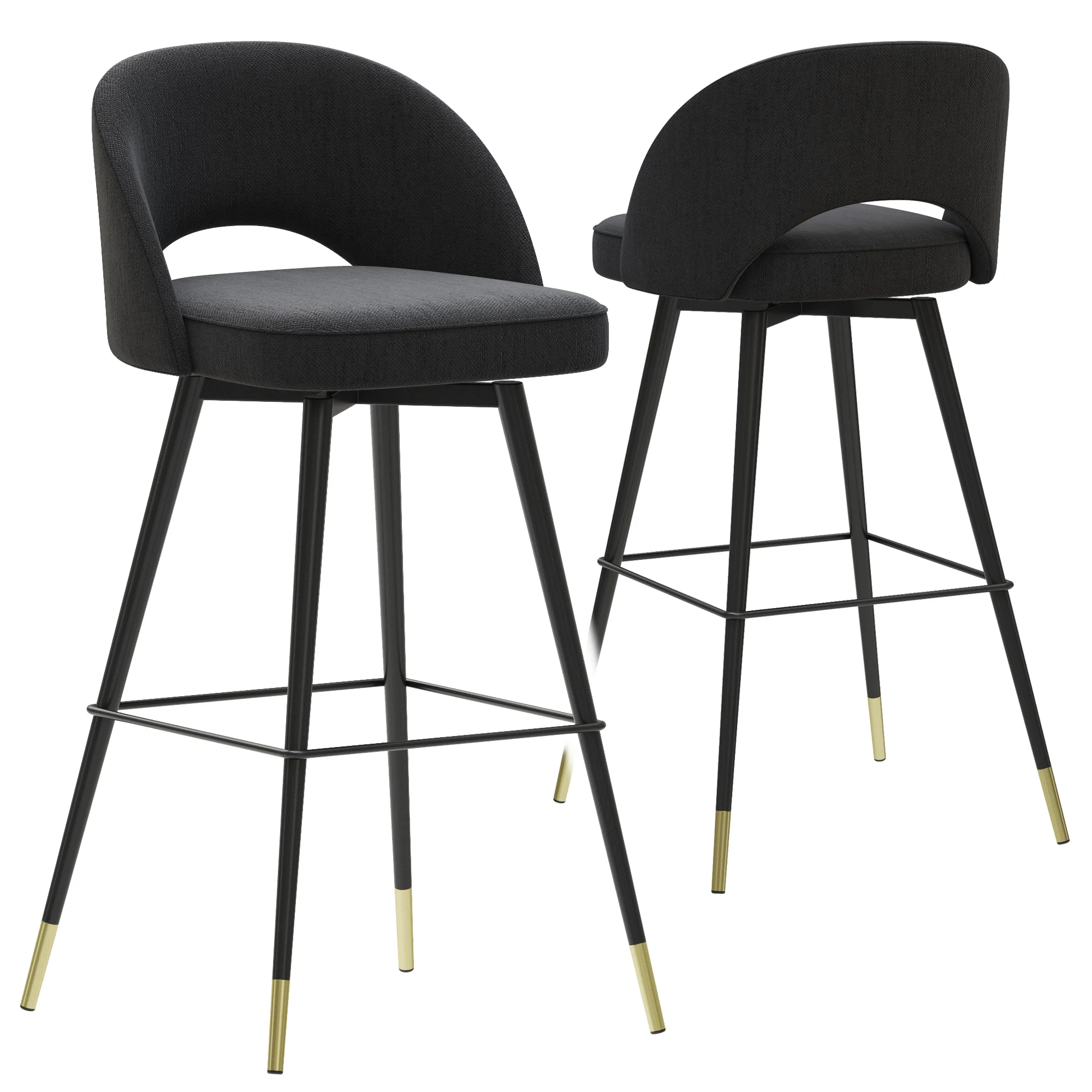 Eichholtz Bar Stool Cliff — 3D model preview 2