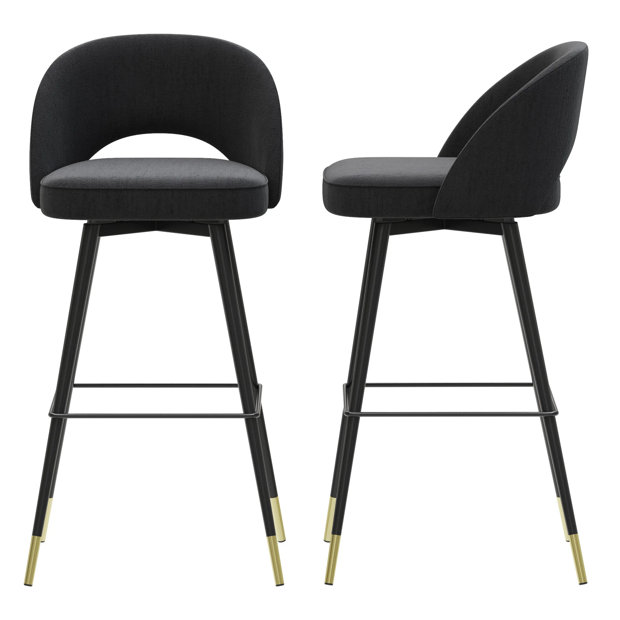 Eichholtz Bar Stool Cliff — 3D model preview 7