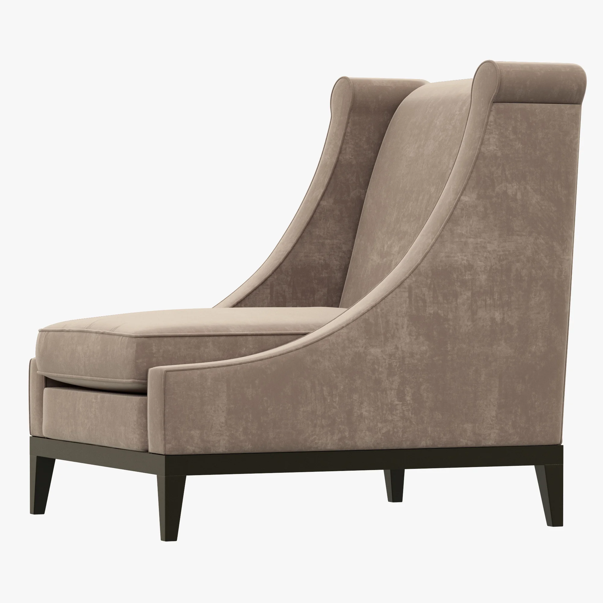 Dantone Home Luise Armchair — 3D model preview 3