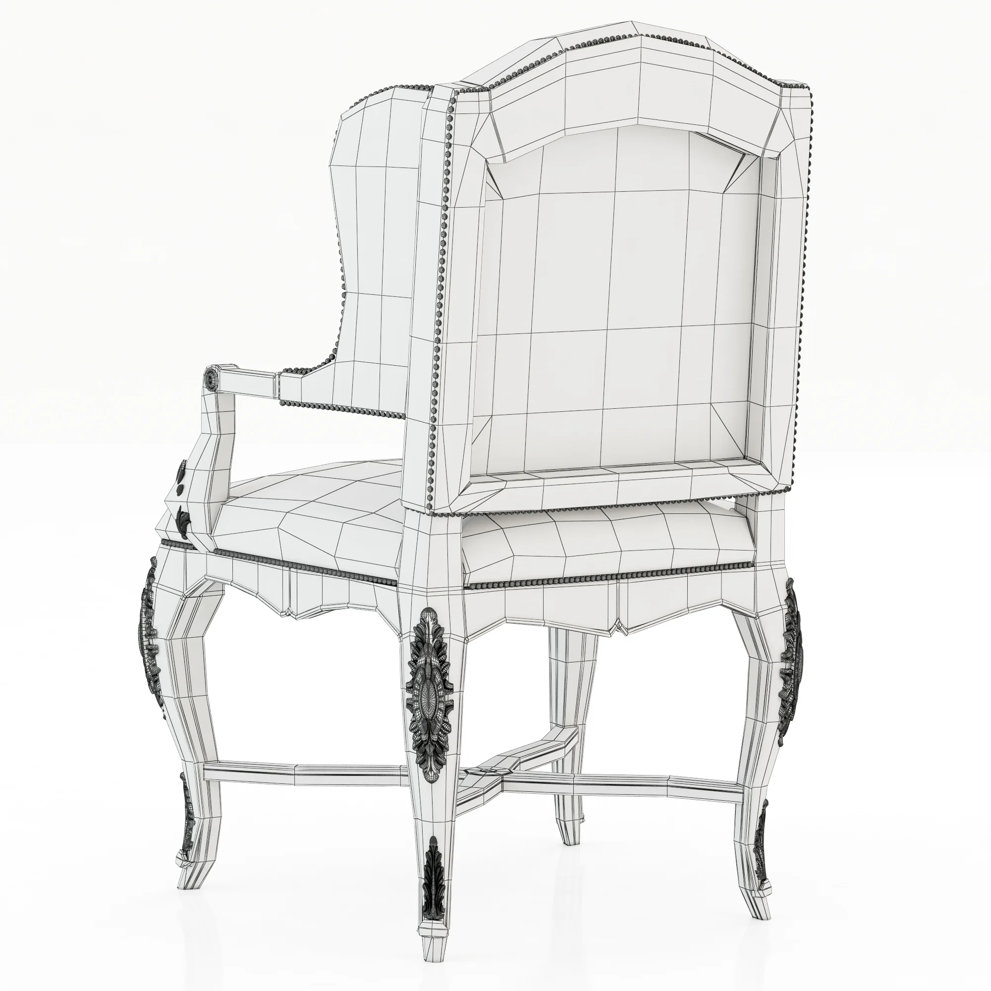 Ralph Lauren SPENCER CHAIR — 3D model preview 1