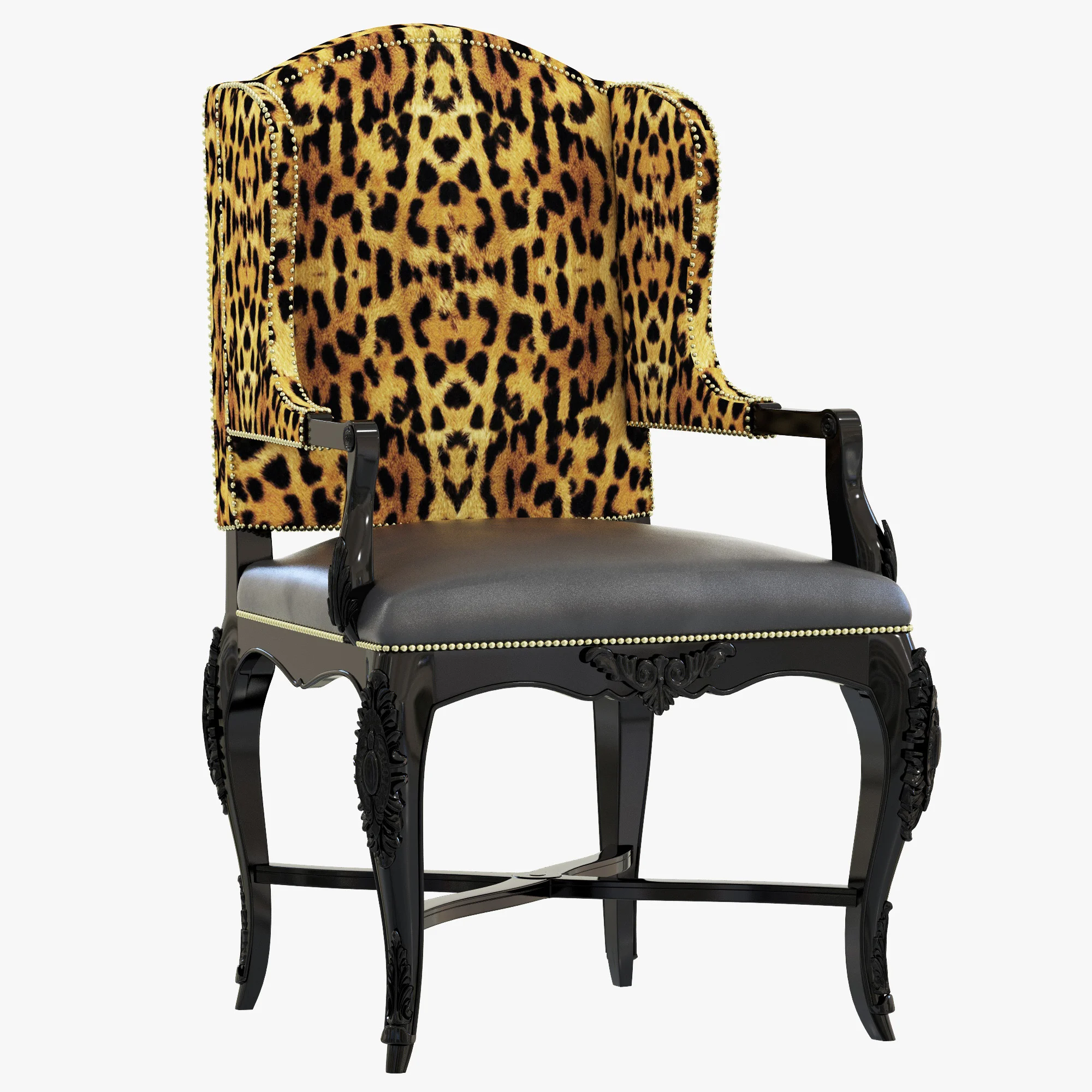 Ralph Lauren SPENCER CHAIR — 3D model preview 2