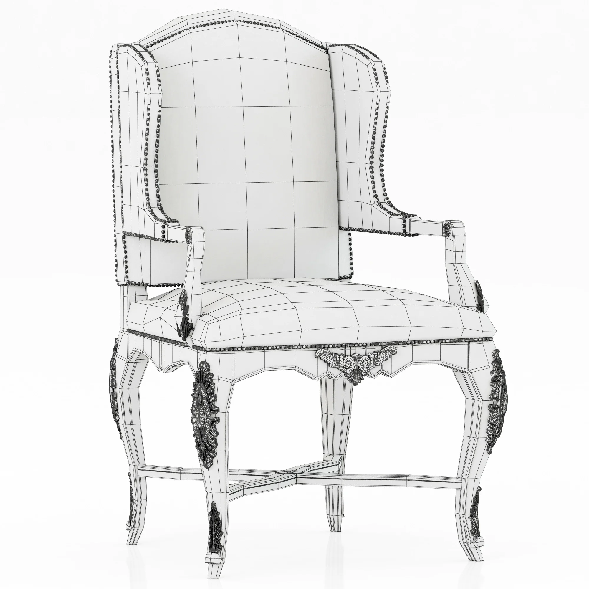 Ralph Lauren SPENCER CHAIR — 3D model preview 3