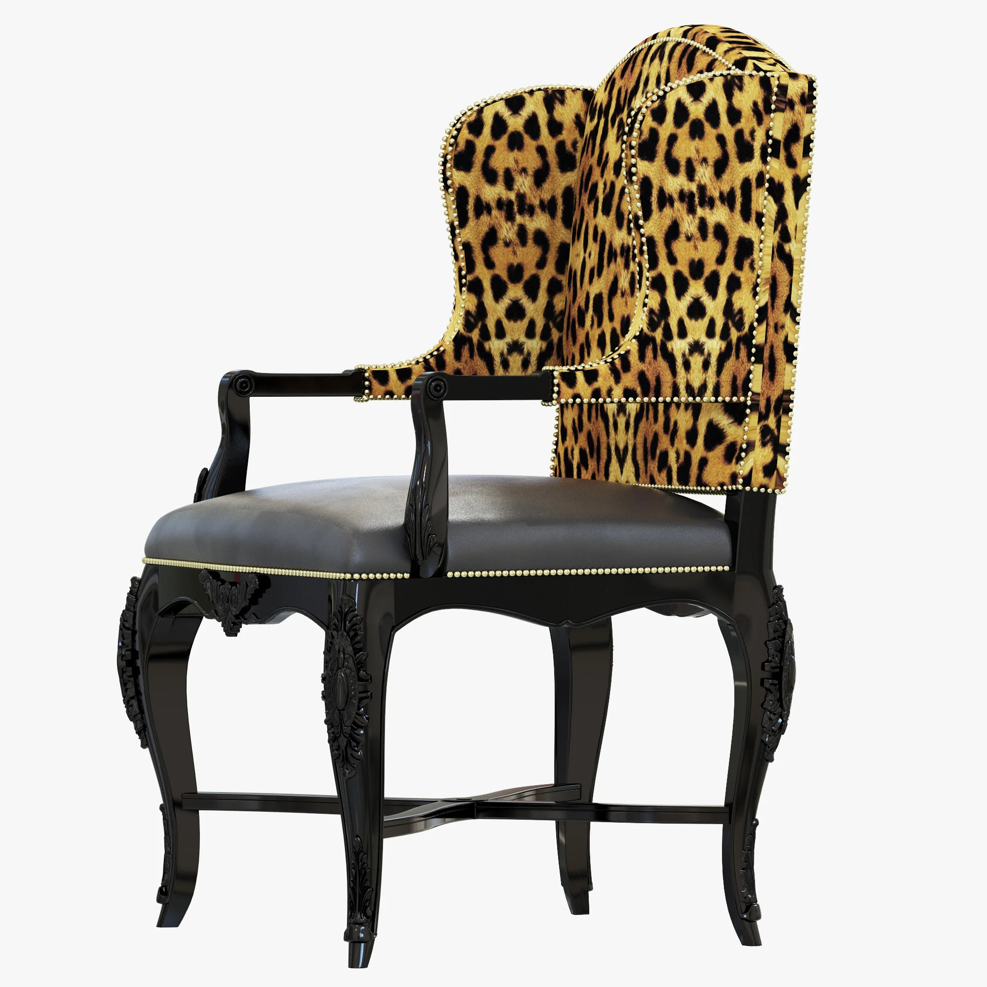 Ralph Lauren SPENCER CHAIR — 3D model preview 4