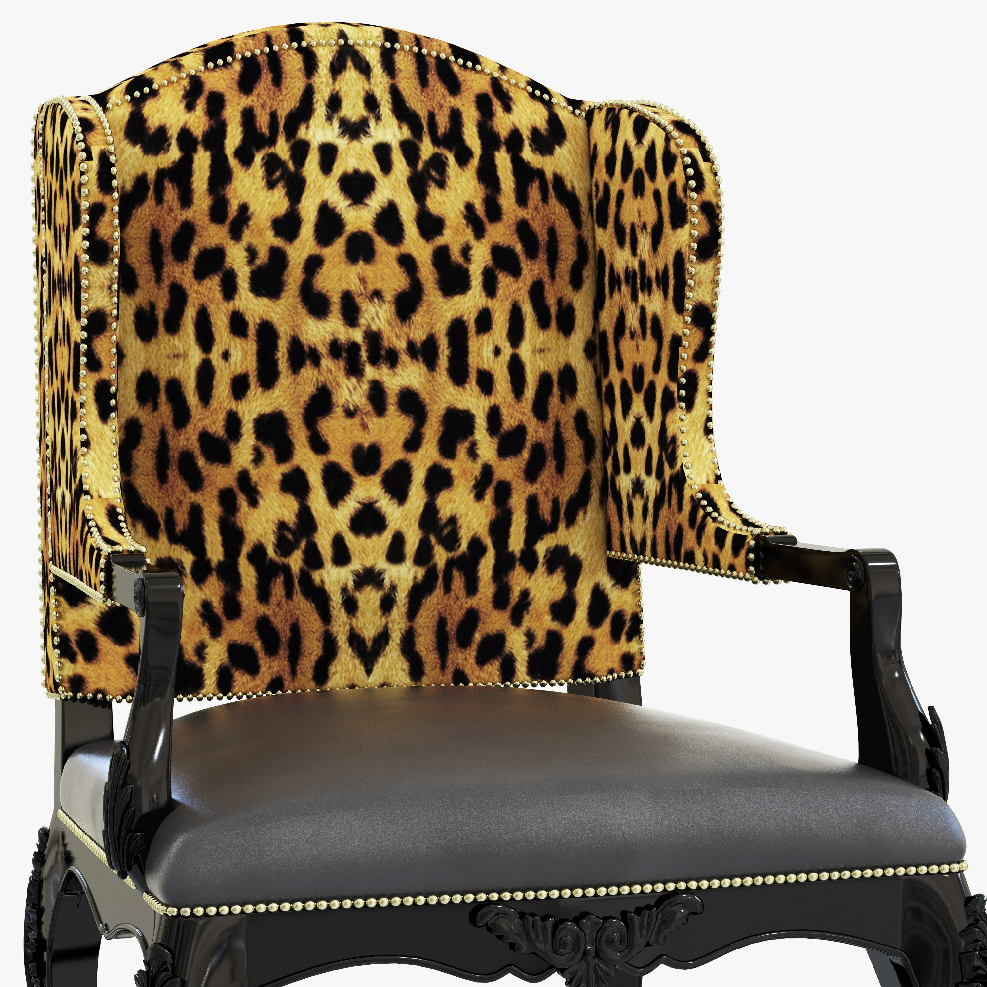 Ralph Lauren SPENCER CHAIR — 3D model preview 6