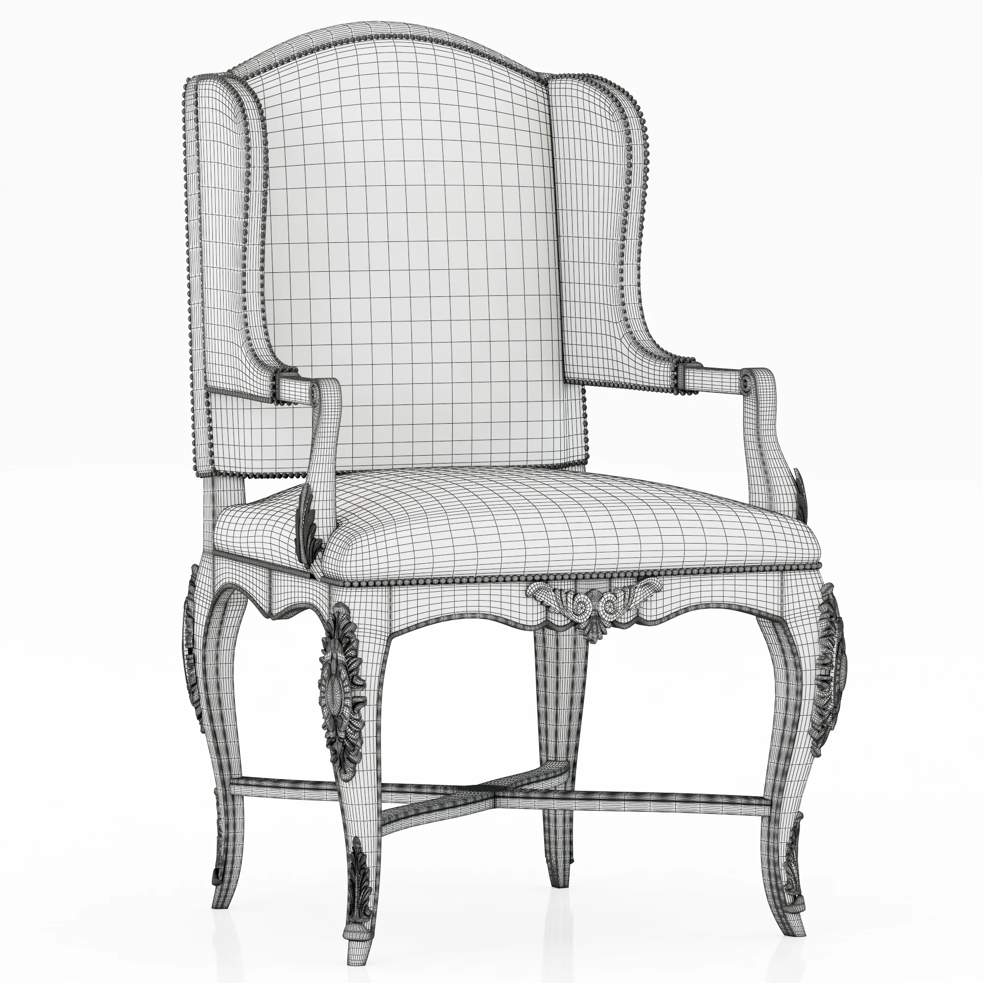 Ralph Lauren SPENCER CHAIR — 3D model preview 7