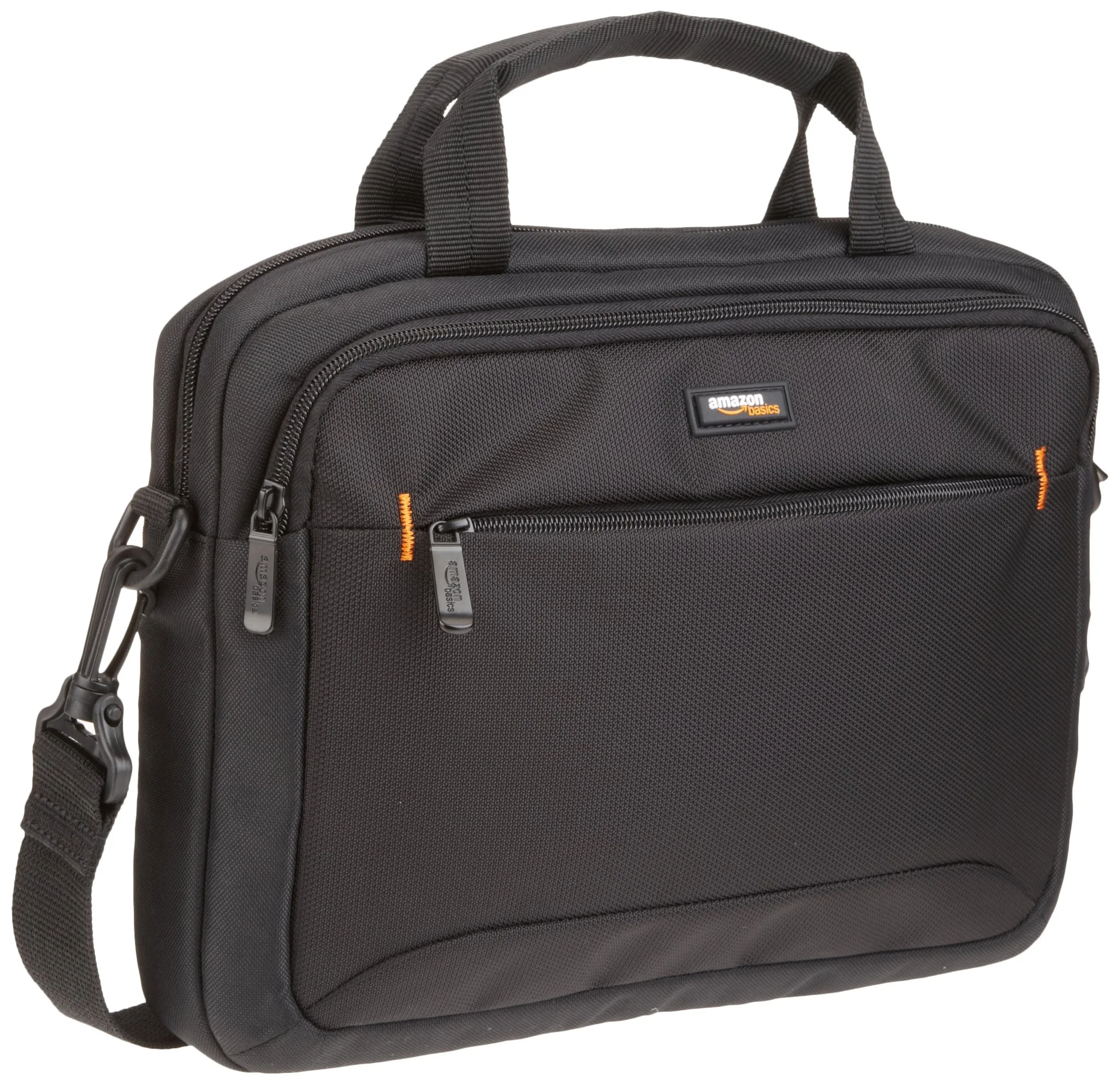 Black Laptop Shoulder Bag Carrying Case