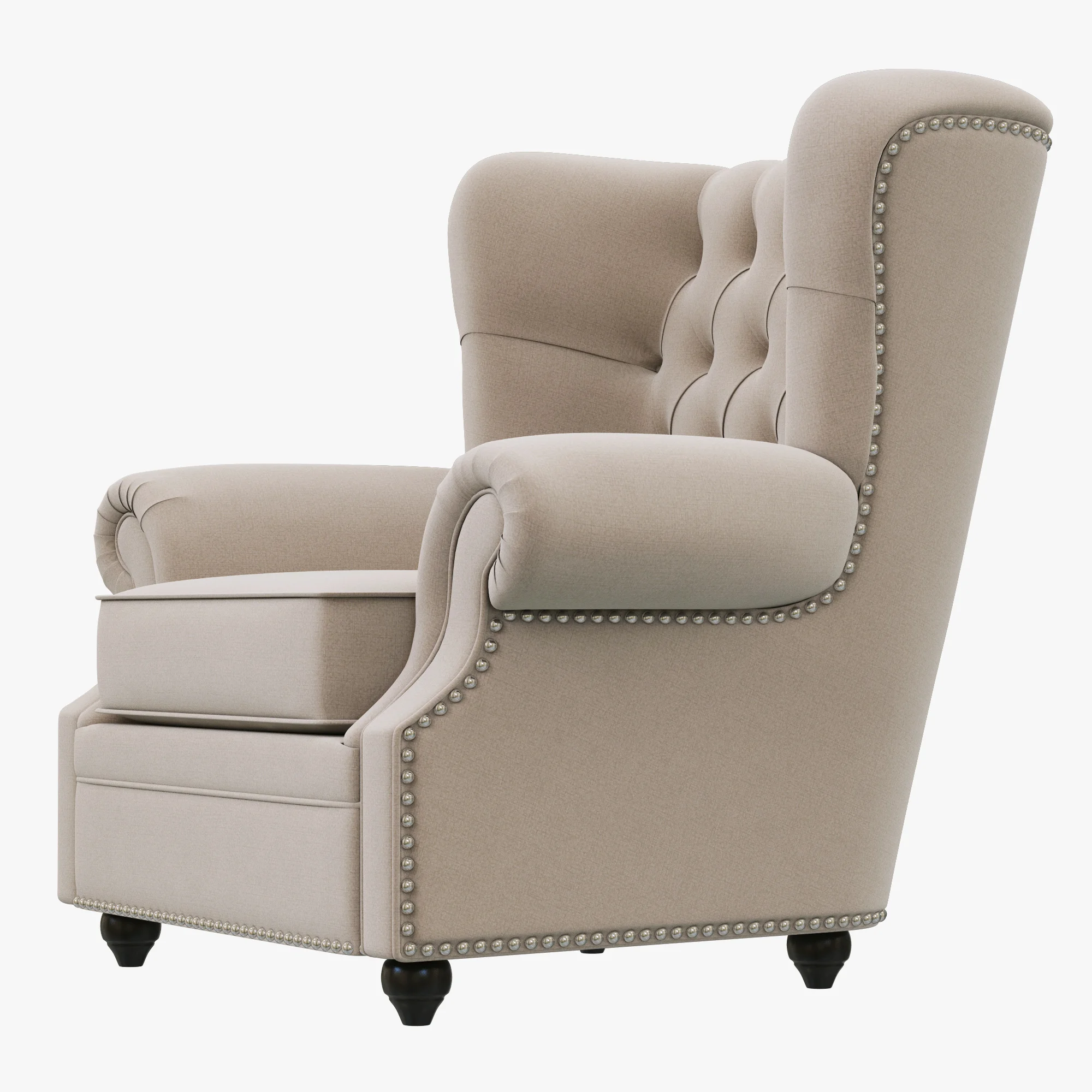 Dantone Home Biarritz Armchair — 3D model preview 2
