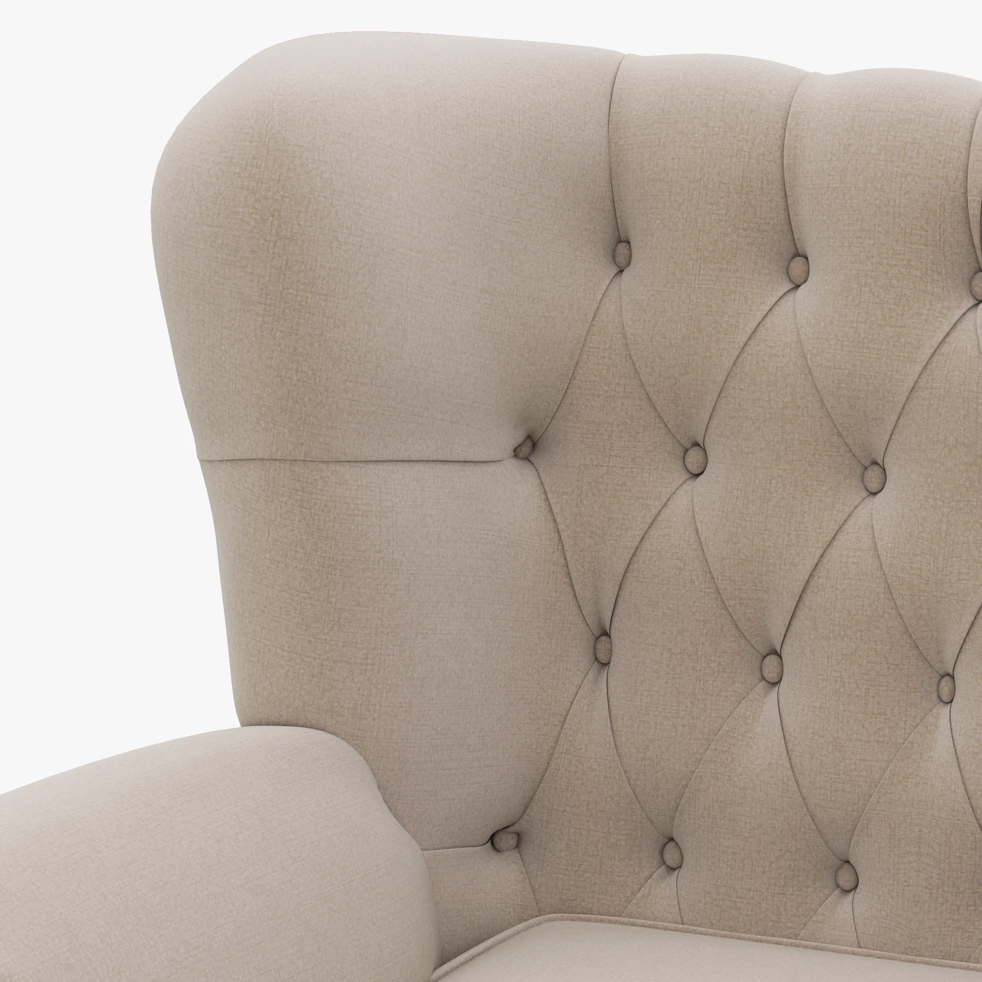 Dantone Home Biarritz Armchair — 3D model preview 3