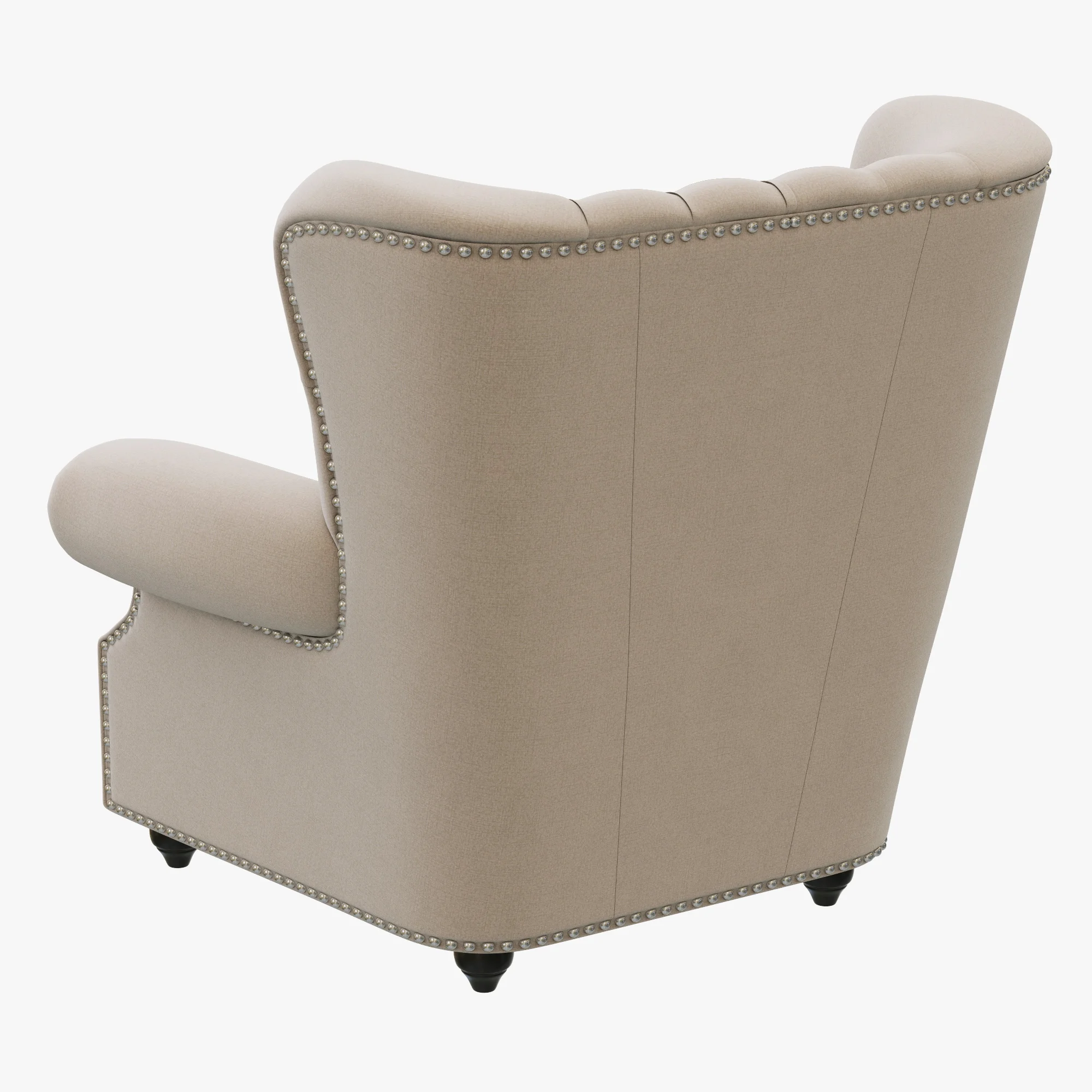 Dantone Home Biarritz Armchair — 3D model preview 4