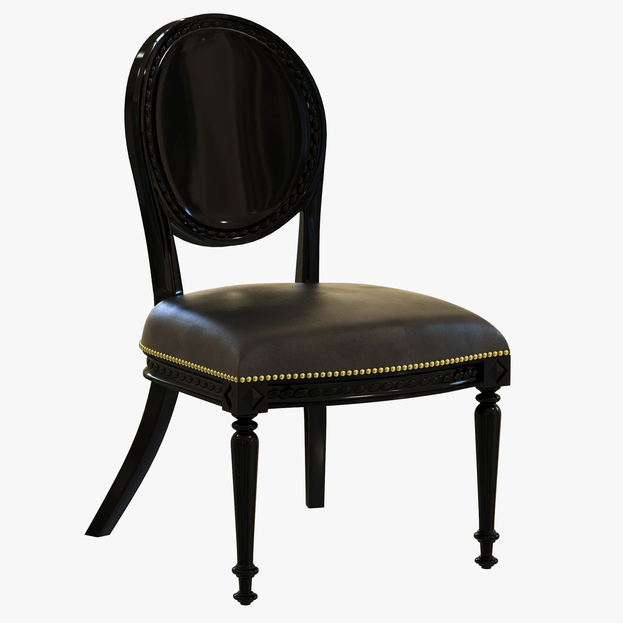 Ralph Lauren ONE FIFTH DINING ARM CHAIR — 3D model preview 2