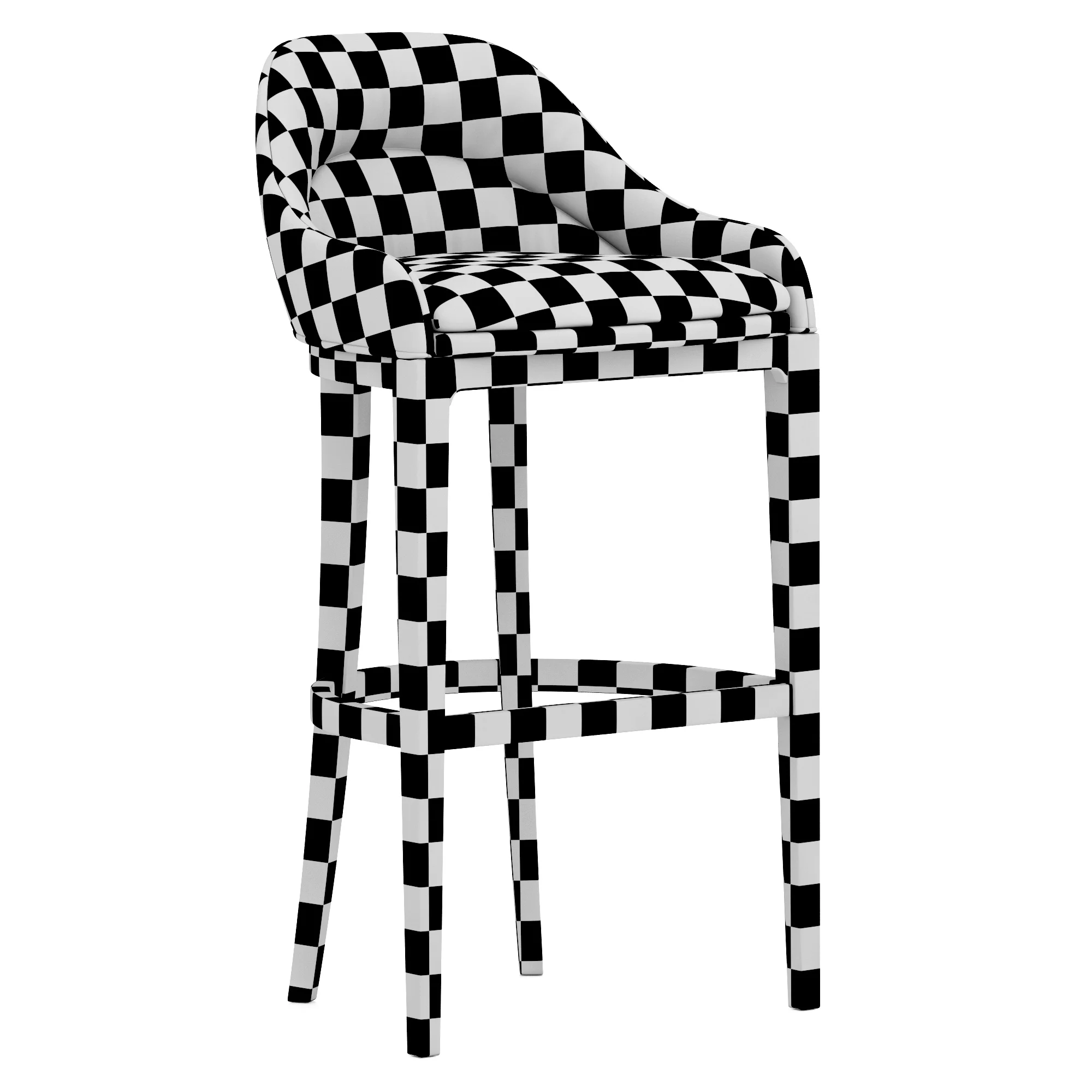 Home Concept Caza Barstool — 3D model preview 10