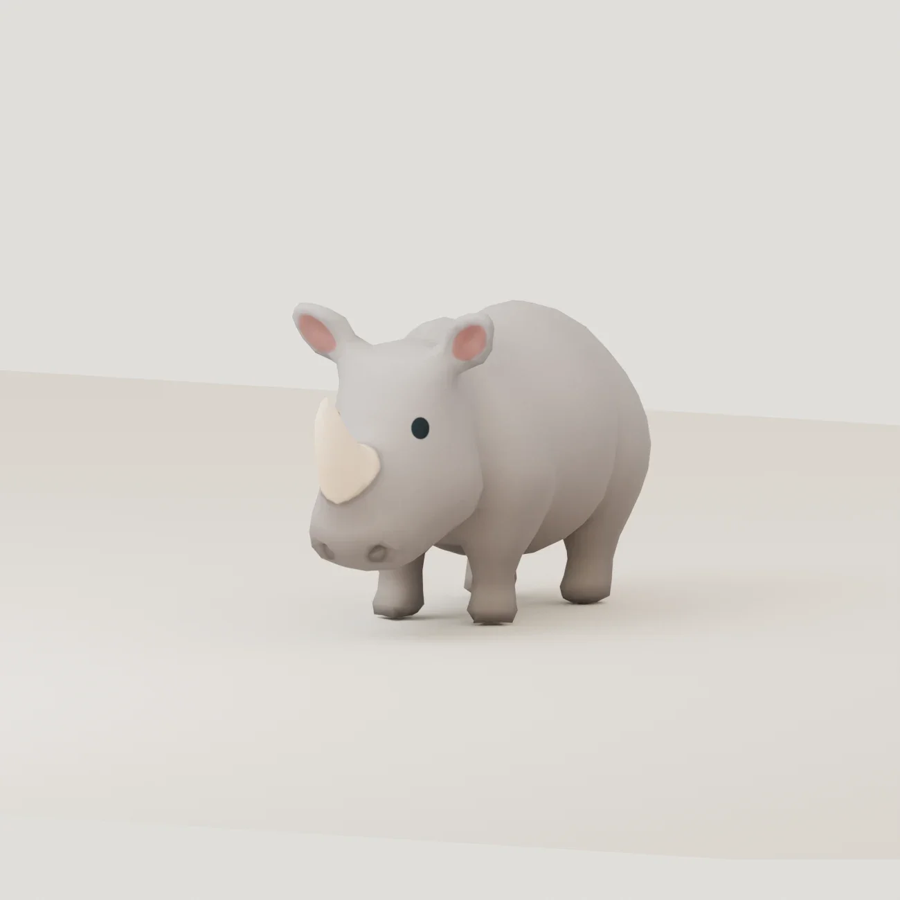 Stylized Animal Rhino
