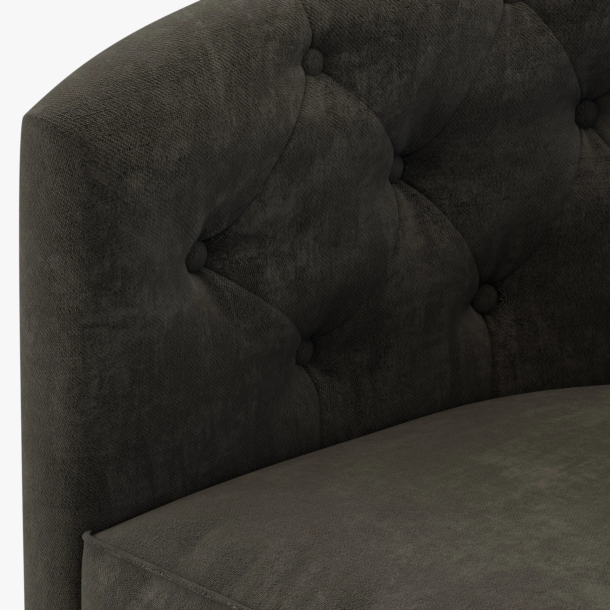 Dantone Home Stone Chair — 3D model preview 4