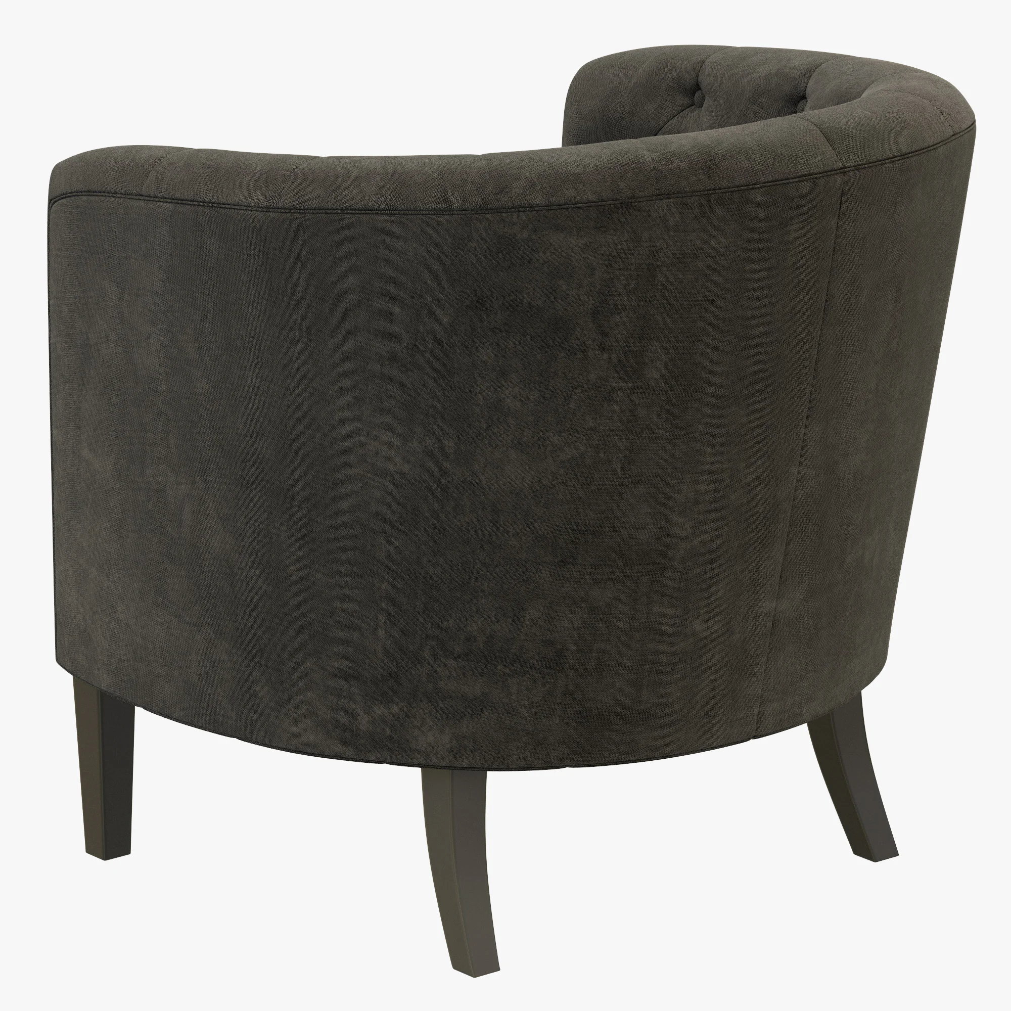 Dantone Home Stone Chair — 3D model preview 5