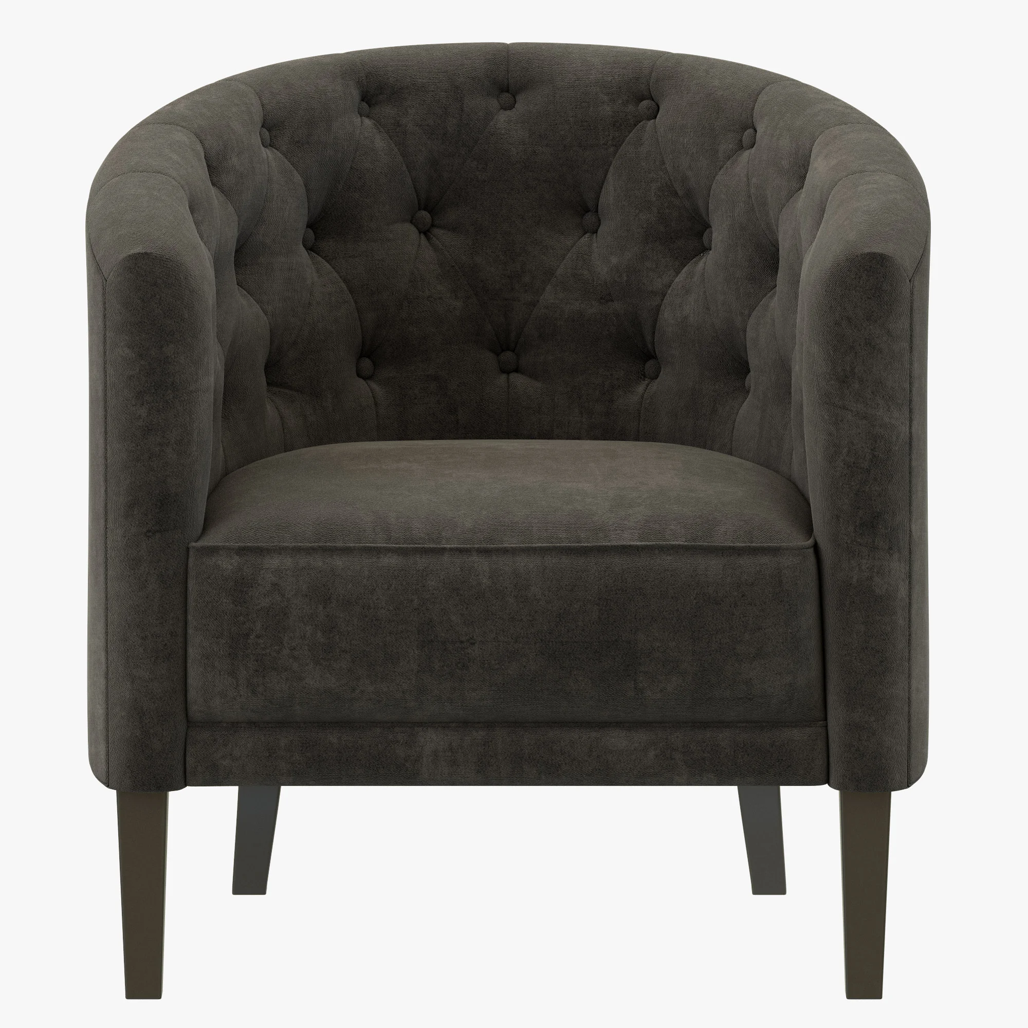 Dantone Home Stone Chair — 3D model preview 7